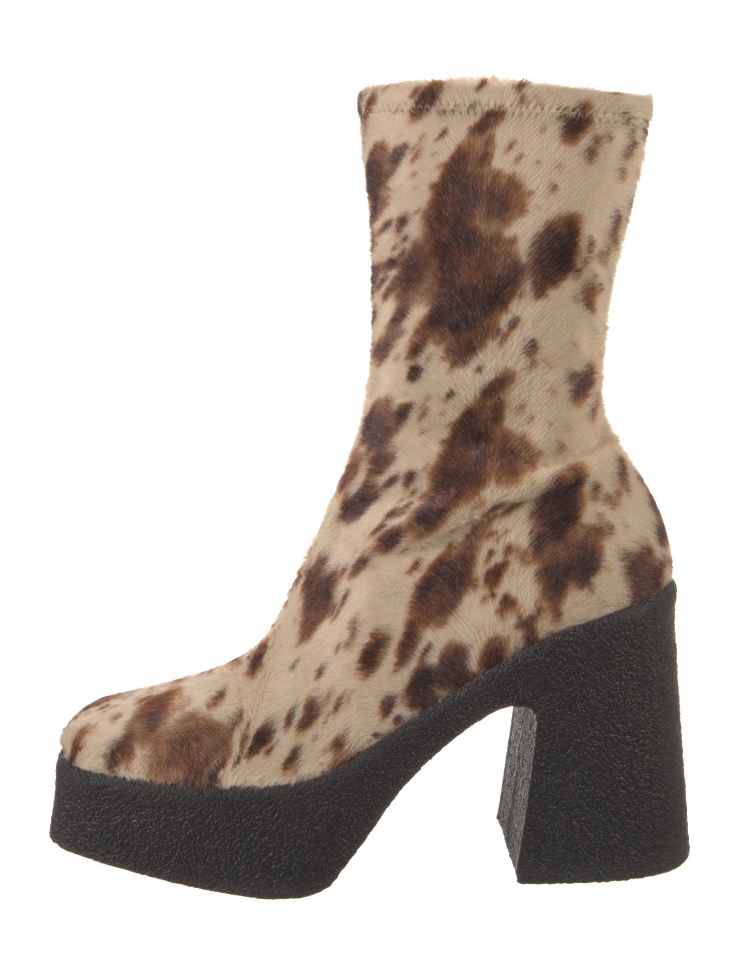 Stella McCartney Nylon Animal Print Boots