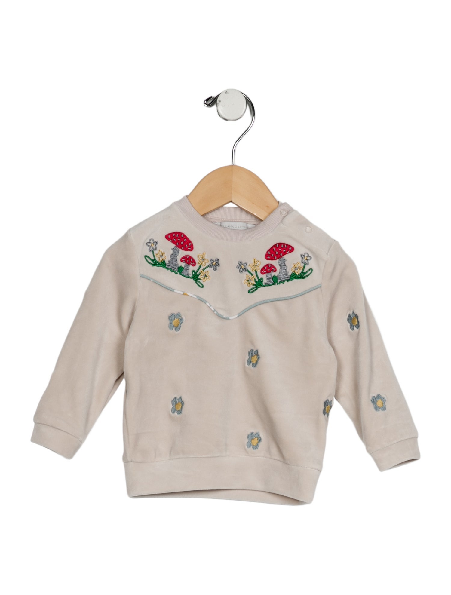 Stella McCartney Infant Girls' Embroidered Long Sleeve Top