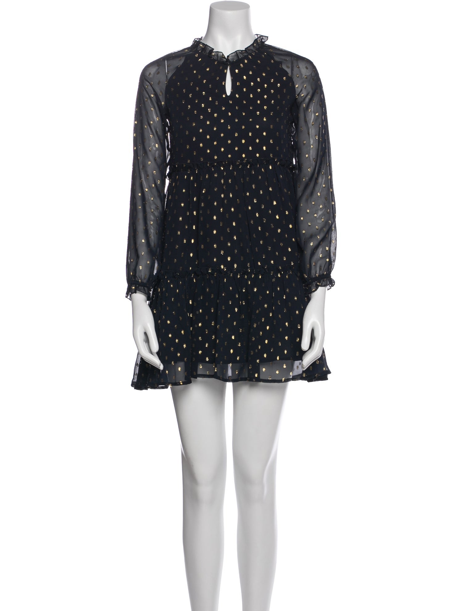 Stella McCartney Girls' Ruffle Long Sleeve Dress w/Tags