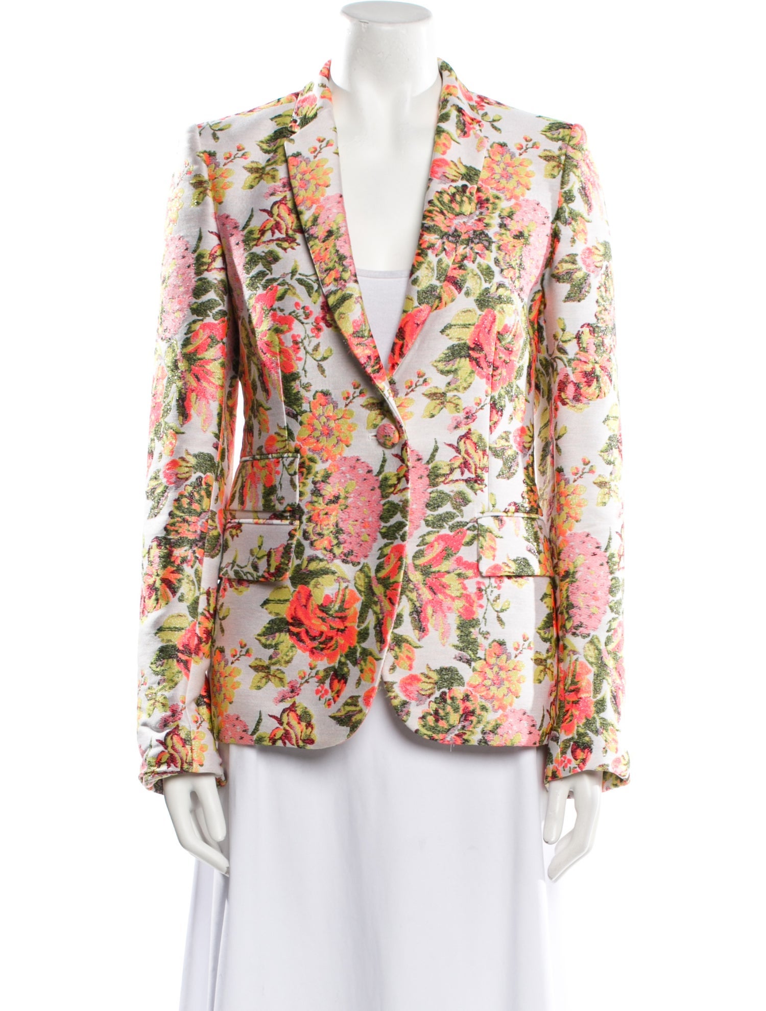 Stella McCartney Floral Print Blazer
