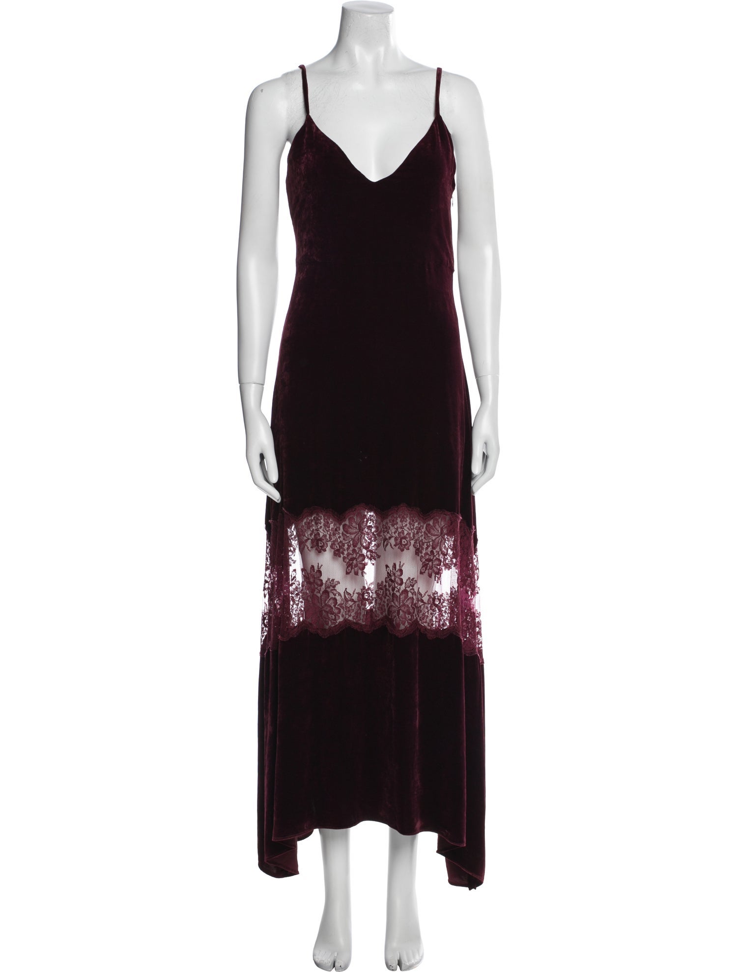 Stella McCartney V-Neck Long Dress