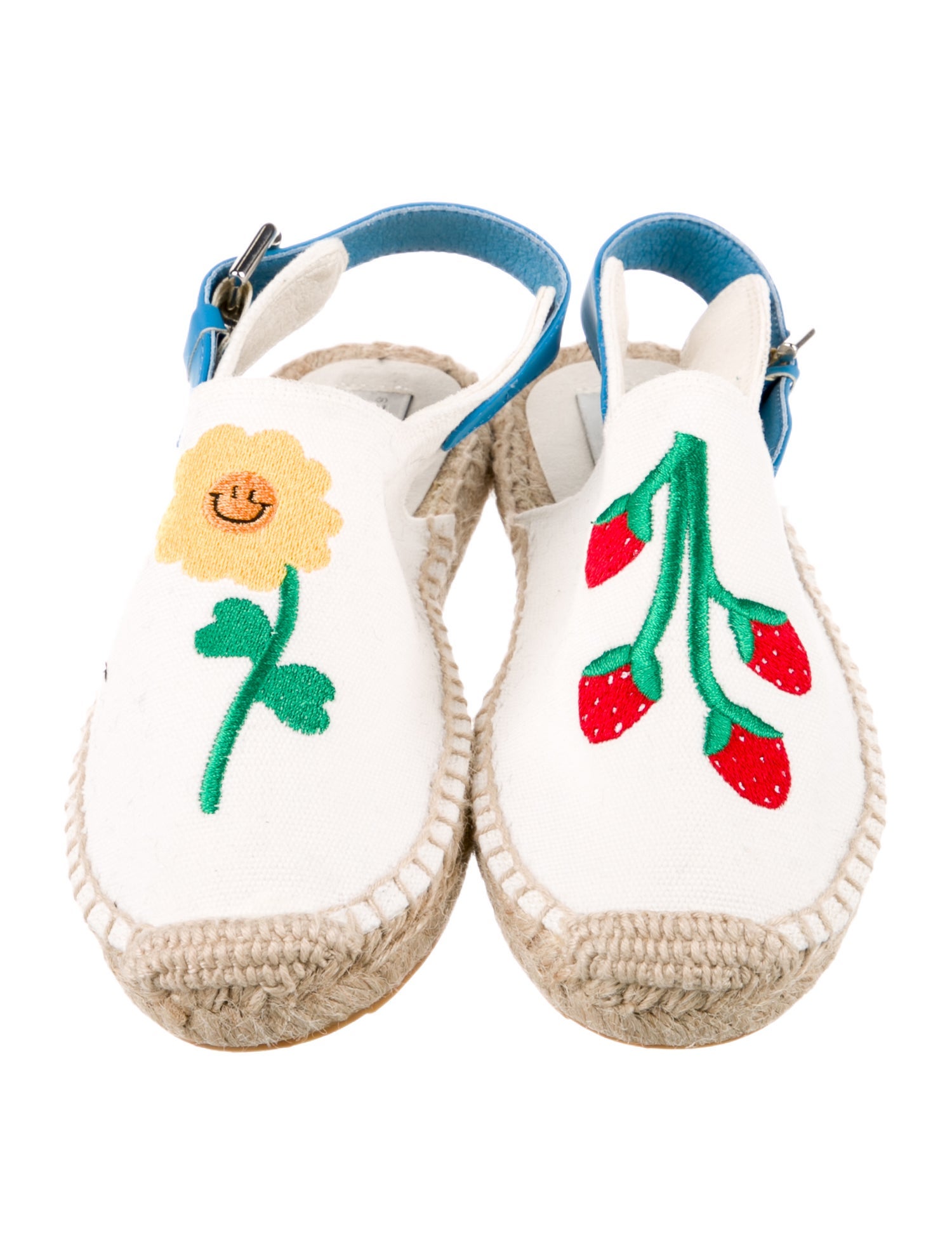 Stella McCartney Embroidered Flat Mule