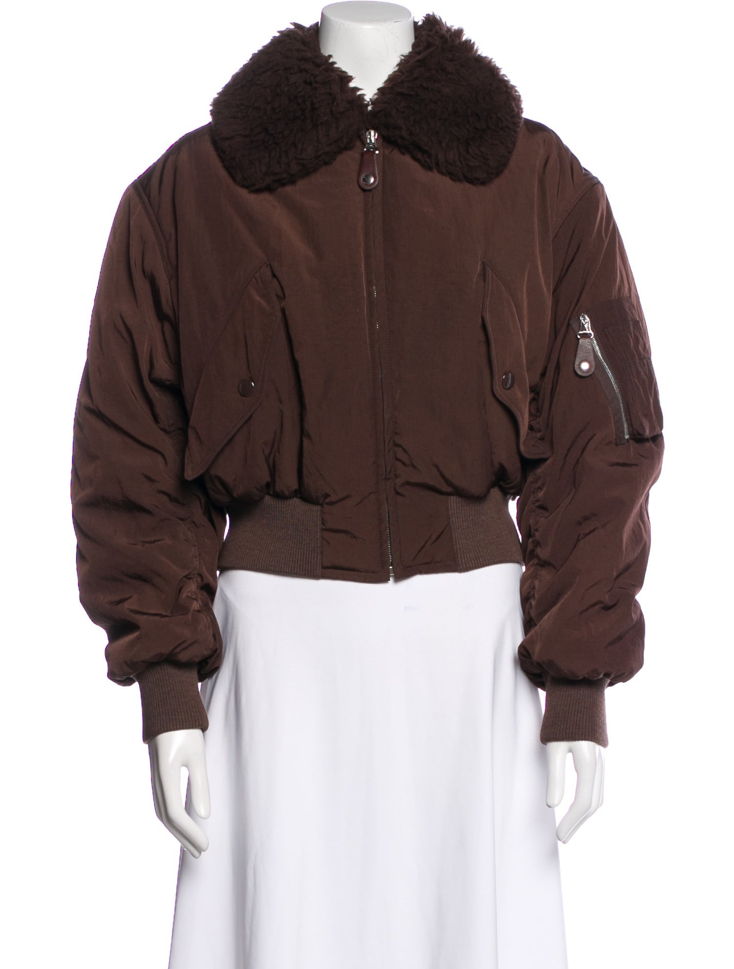 Stella McCartney Wool Bomber Jacket