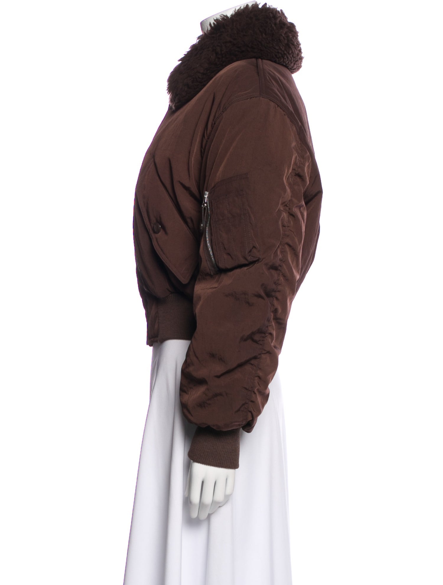 Stella McCartney Wool Bomber Jacket