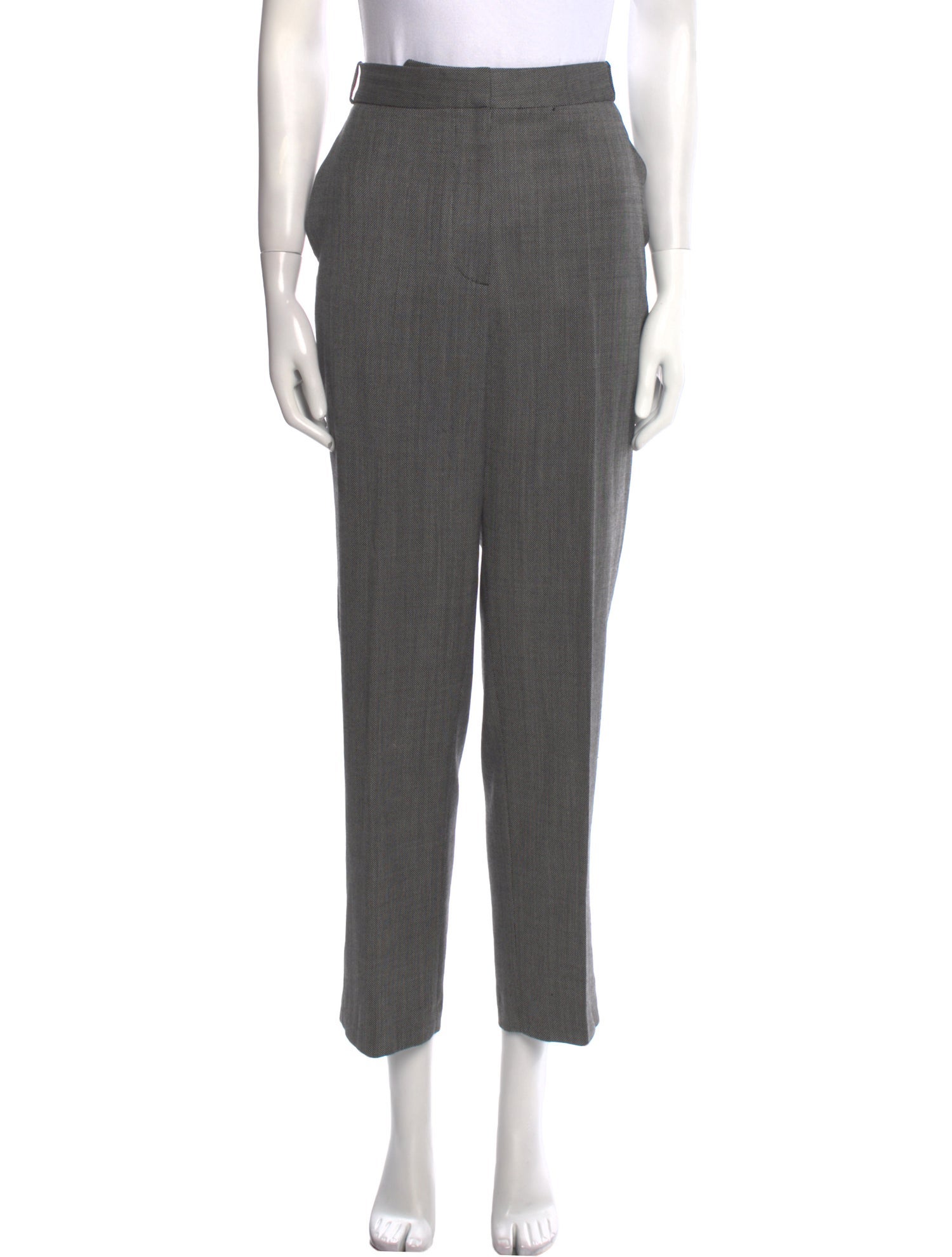 Stella McCartney Wool Straight Leg Pants
