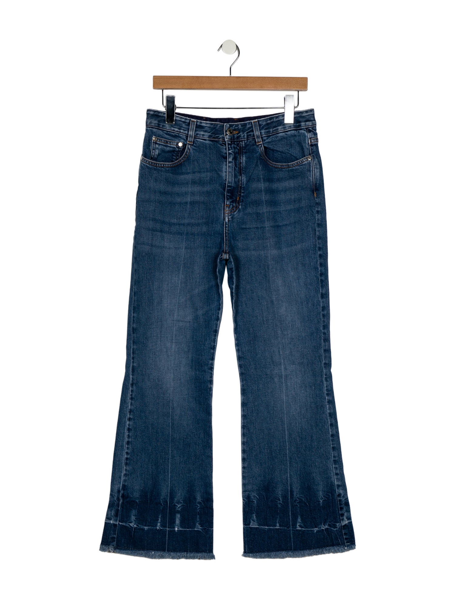 Stella McCartney High-Rise Wide Leg Jeans