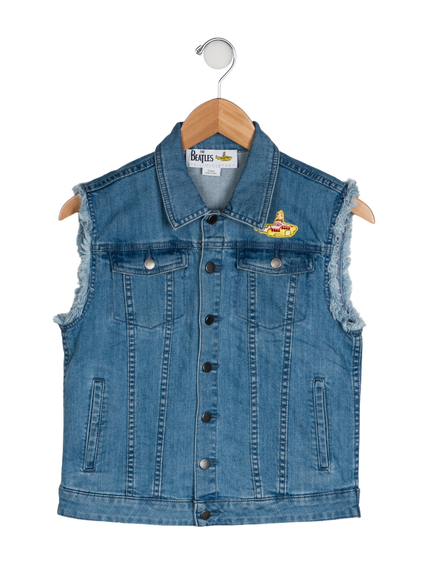 Stella McCartney Sleeveless Denim Vest