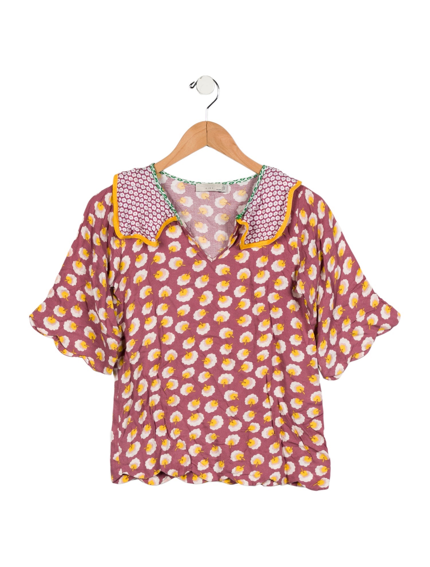 Stella McCartney Girls' Floral Print Blouse