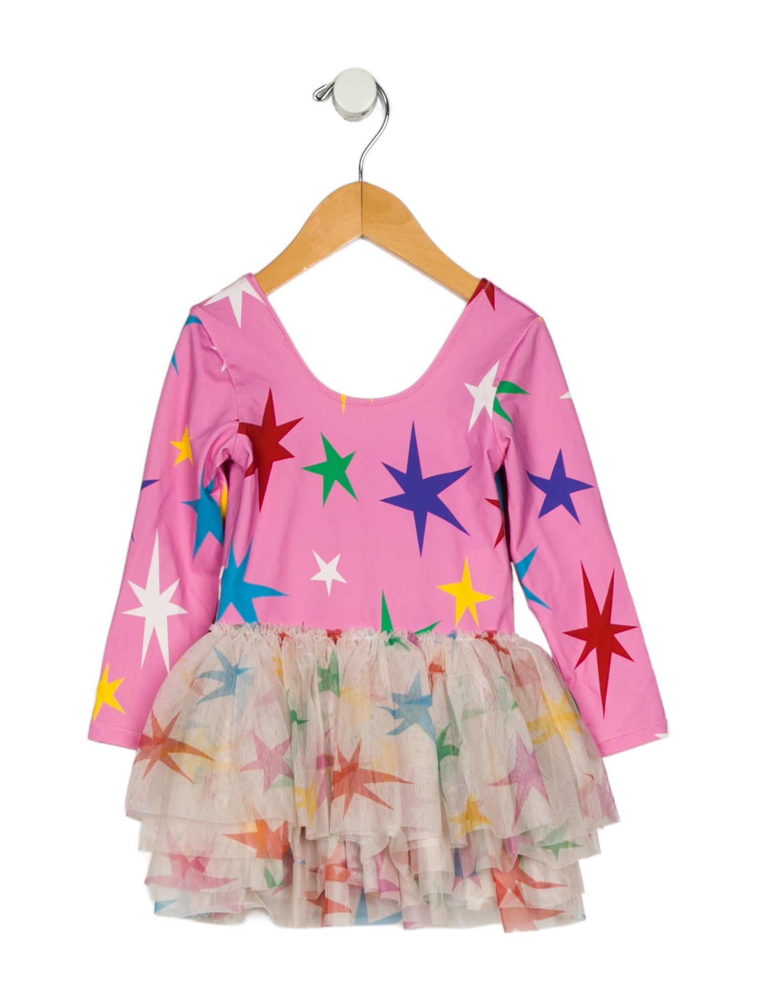 Stella McCartney Toddler Girls Print Long Sleeve Dress