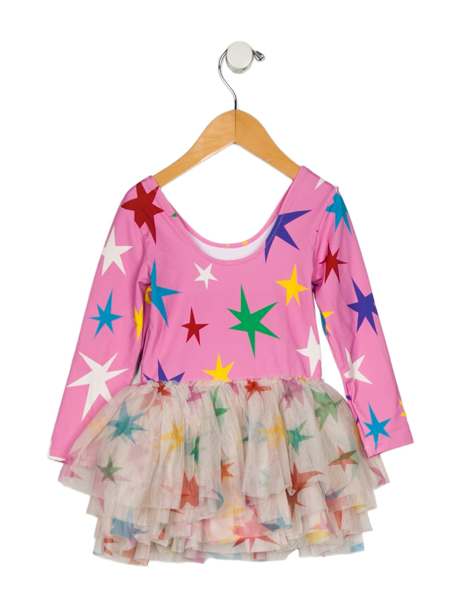 Stella McCartney Toddler Girls Print Long Sleeve Dress