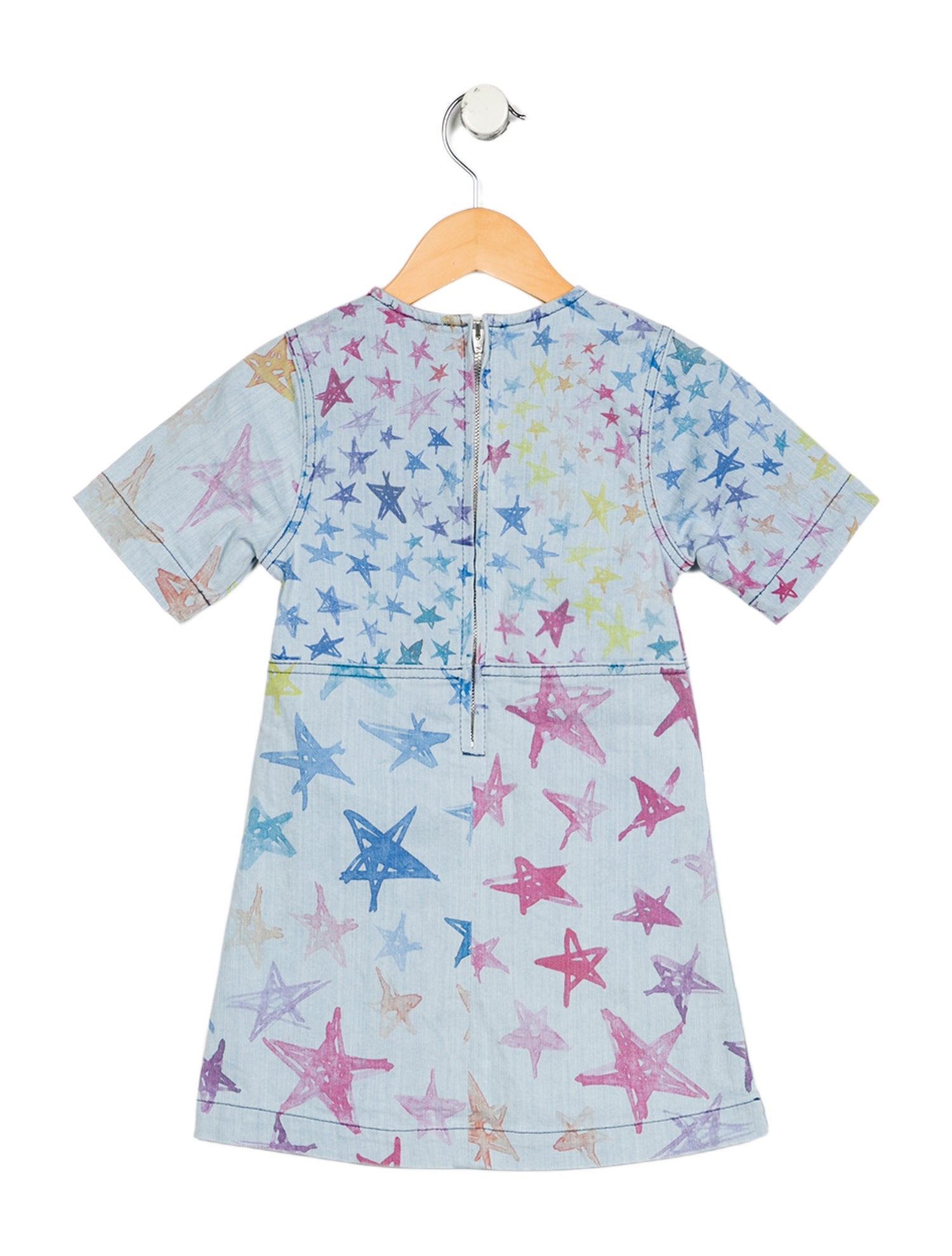 Stella McCartney Toddler Girls' Denim Printed Dress