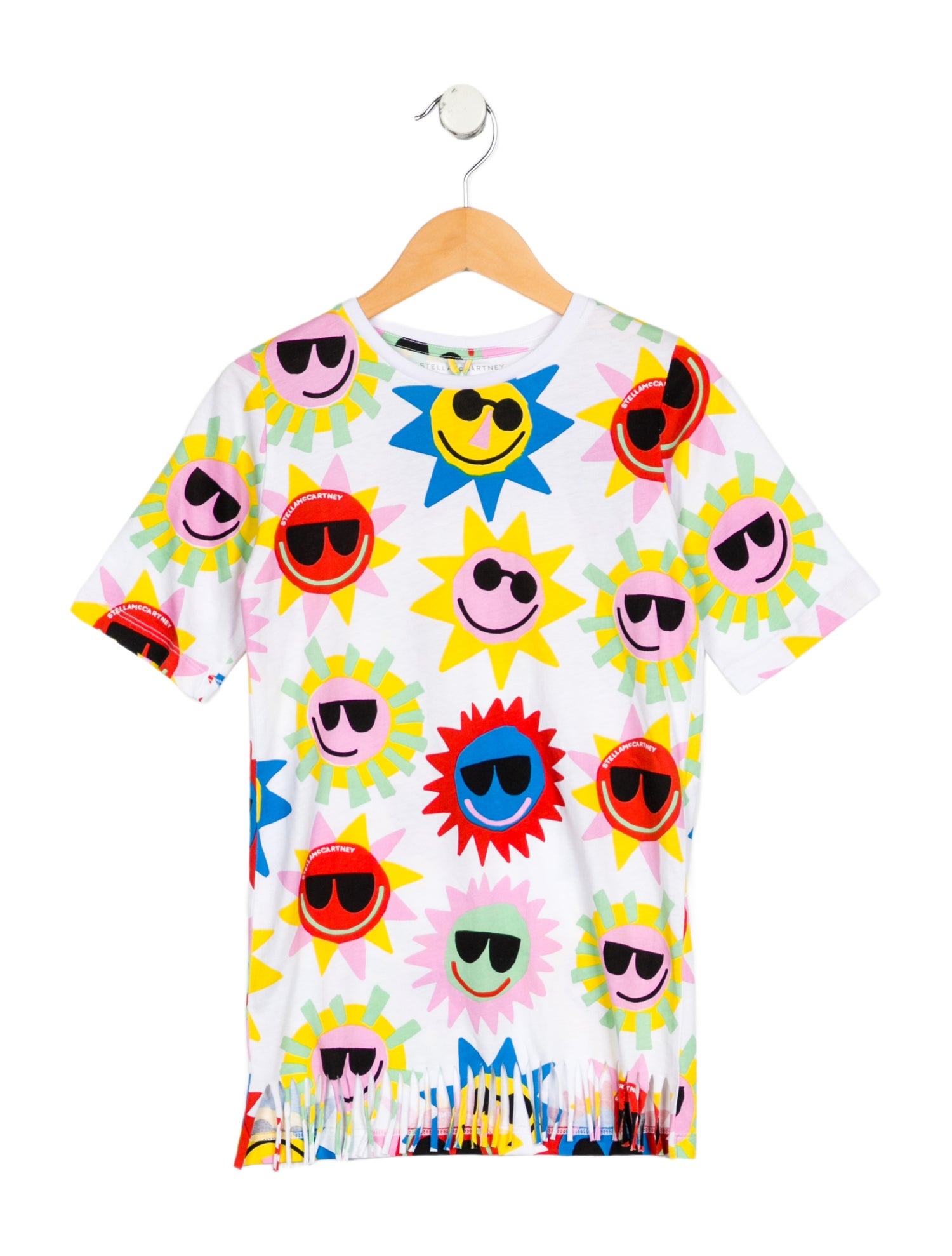 Stella McCartney Toddler Girls' Jersey Printed Short Sleeve Dress w/Tags