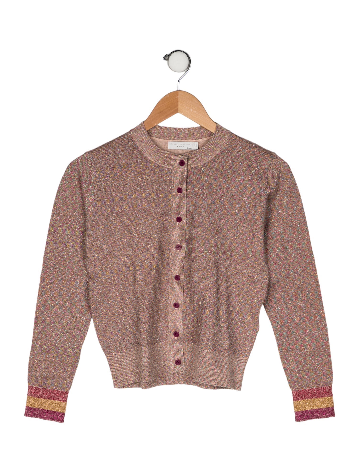 Stella McCartney Glitter Accent Cardigan