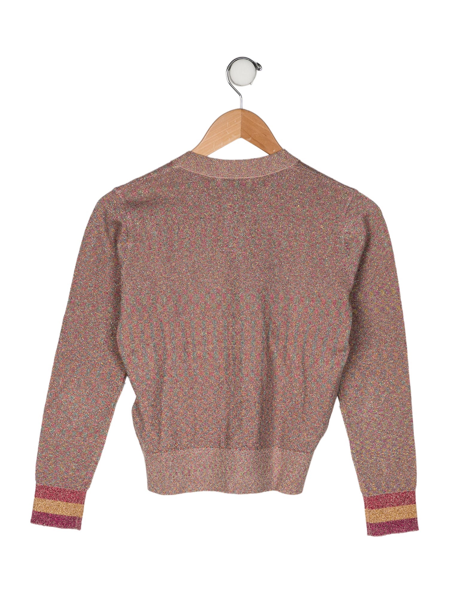 Stella McCartney Glitter Accent Cardigan