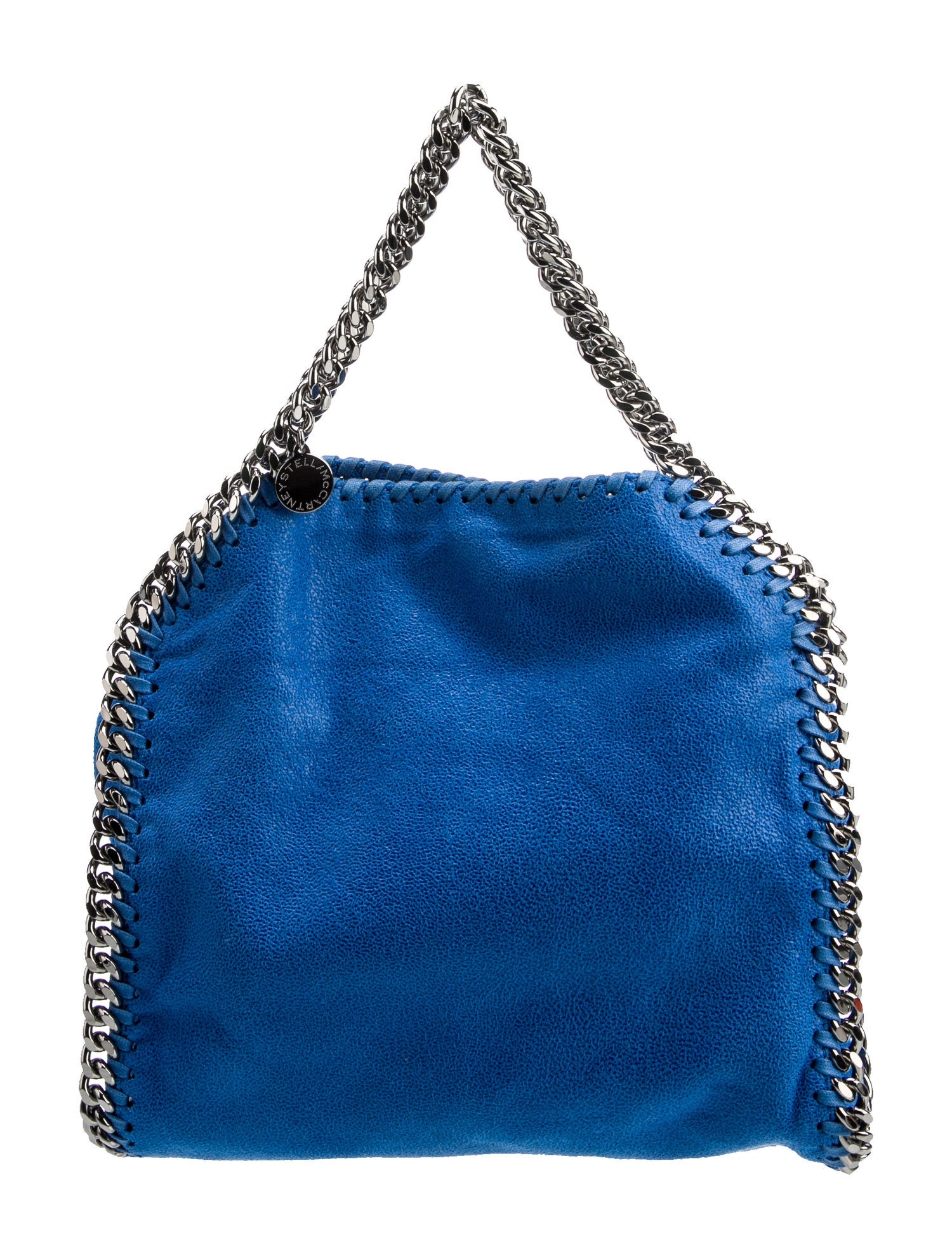 Stella McCartney Vegetarian Suede Tote - Blue Crossbody Bags