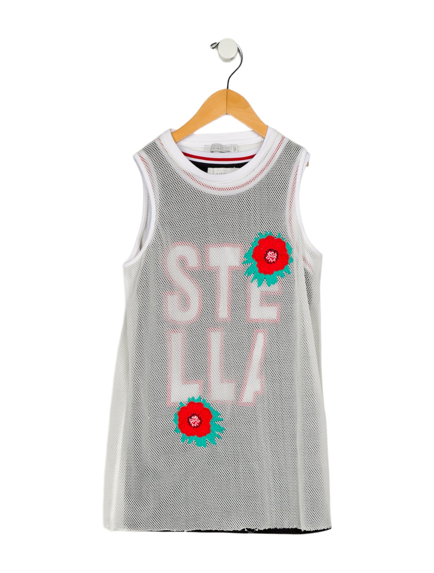 Stella McCartney Girls' Mesh Jersey Dress