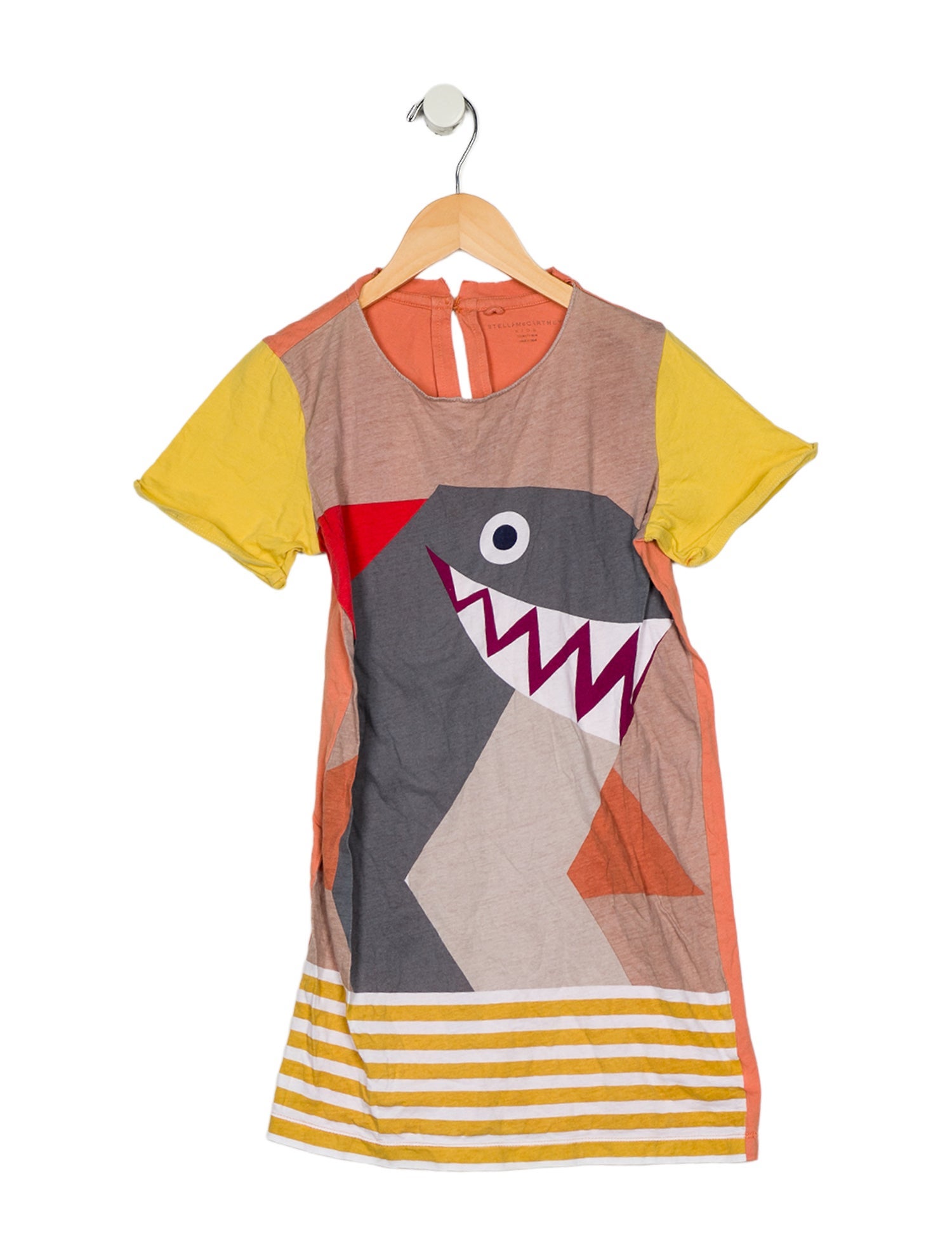 Stella McCartney Girls' Print Short Sleeve Dress