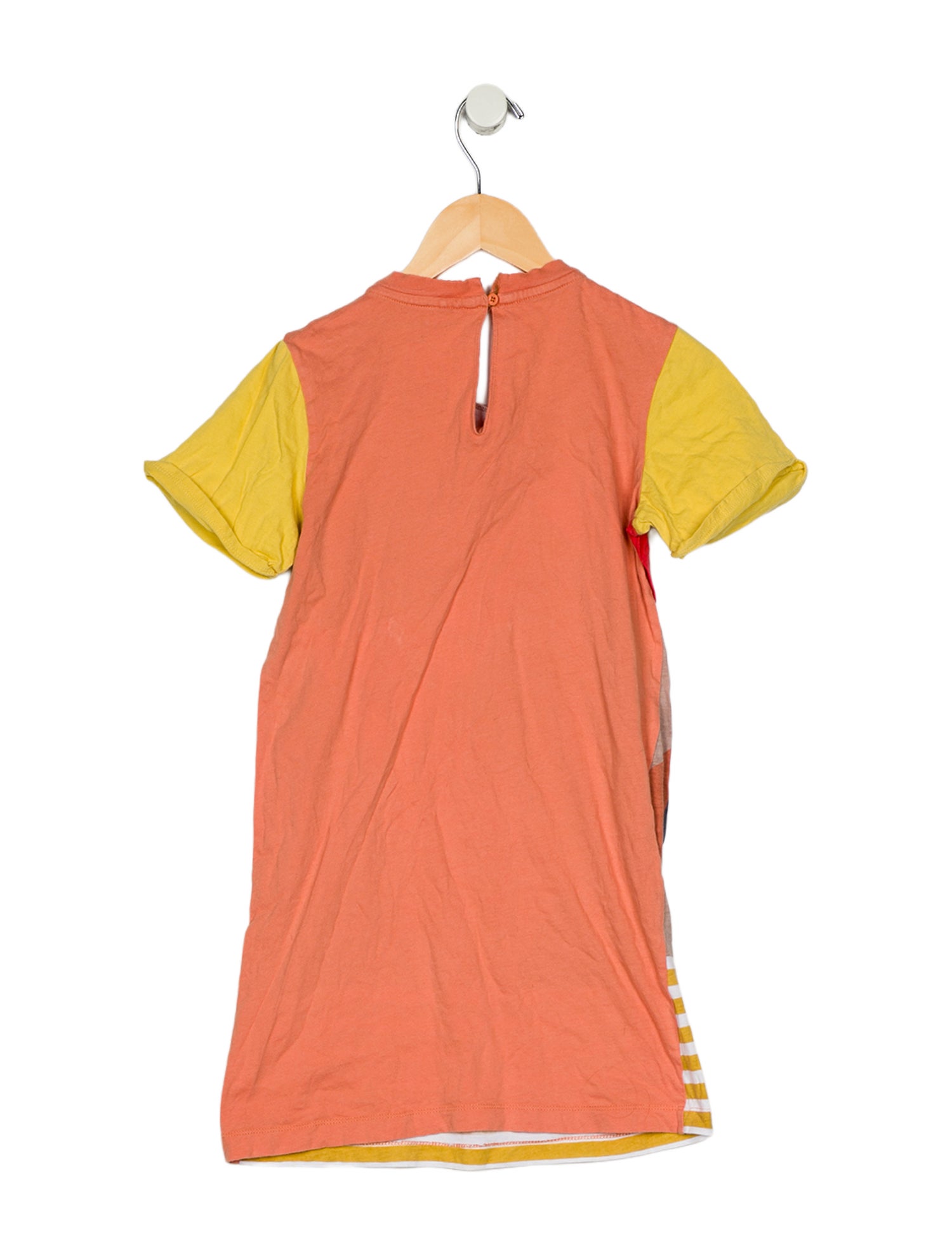 Stella McCartney Girls' Print Short Sleeve Dress