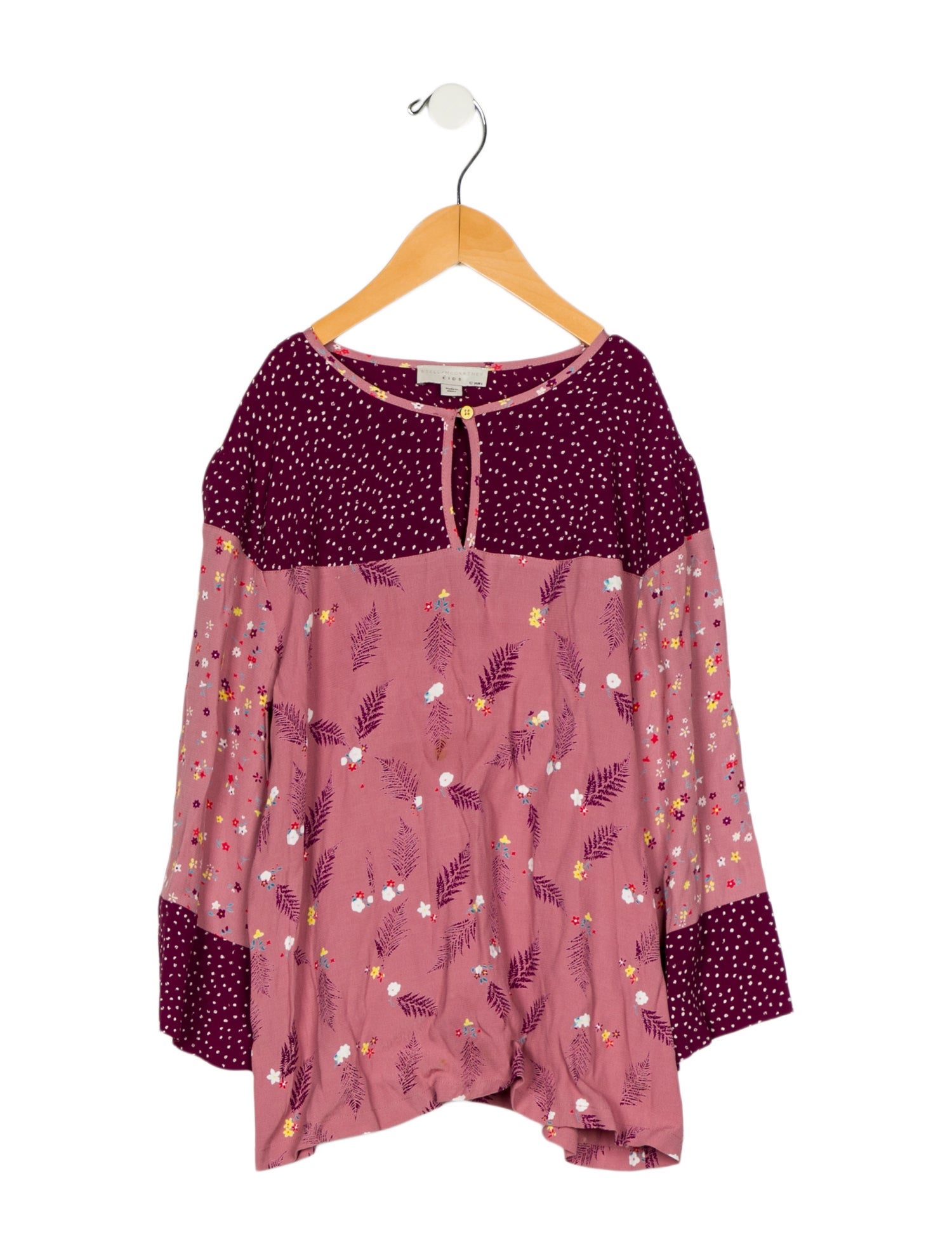 Stella McCartney Girls' Print Long Sleeve Top