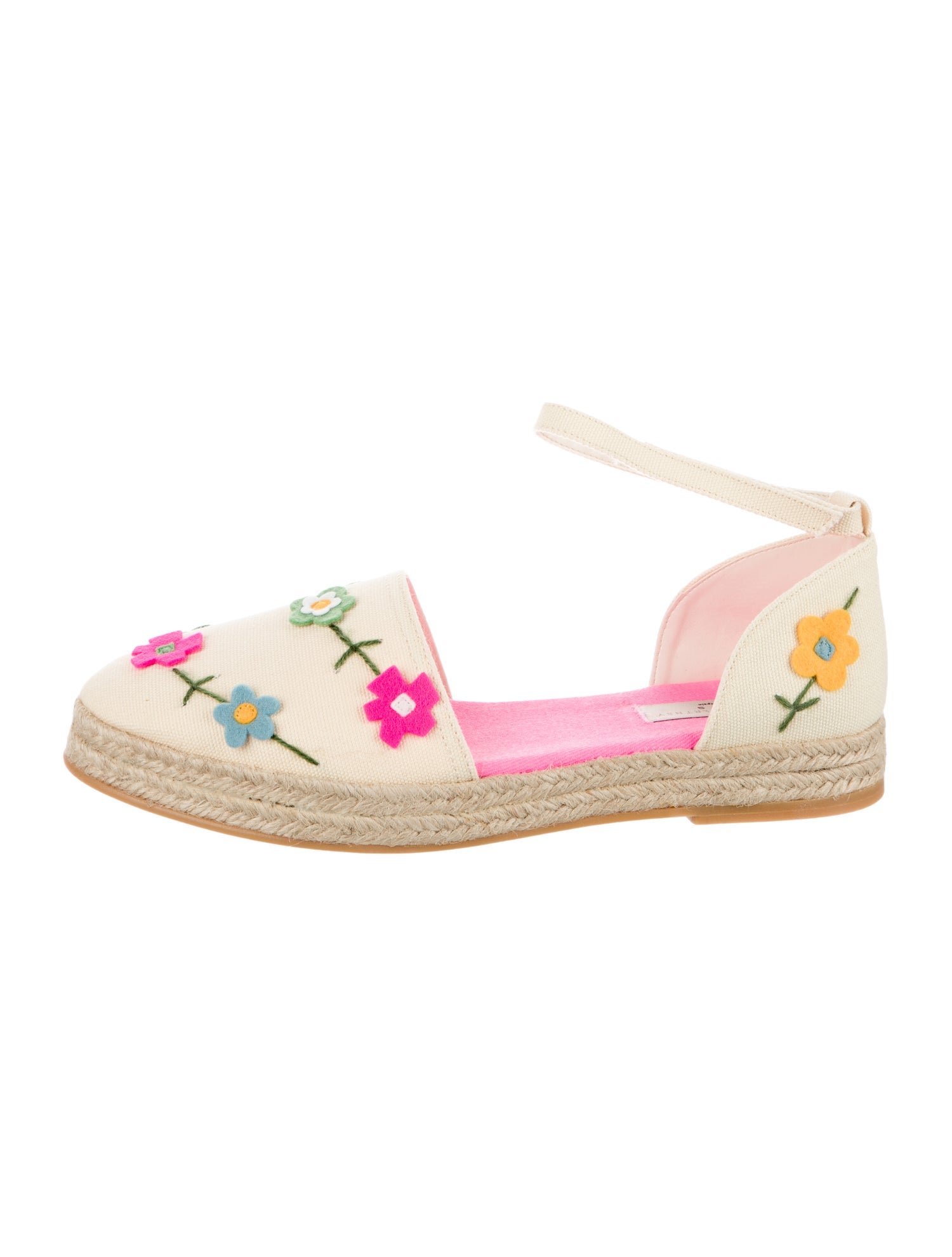 Stella McCartney Girls Kids Floral Patterned Espadrilles