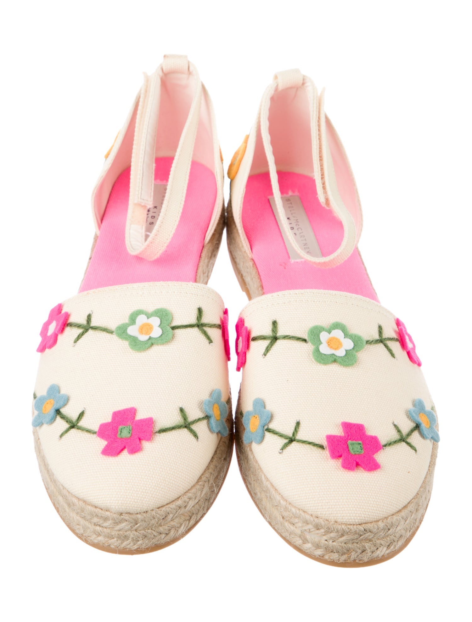 Stella McCartney Girls Kids Floral Patterned Espadrilles