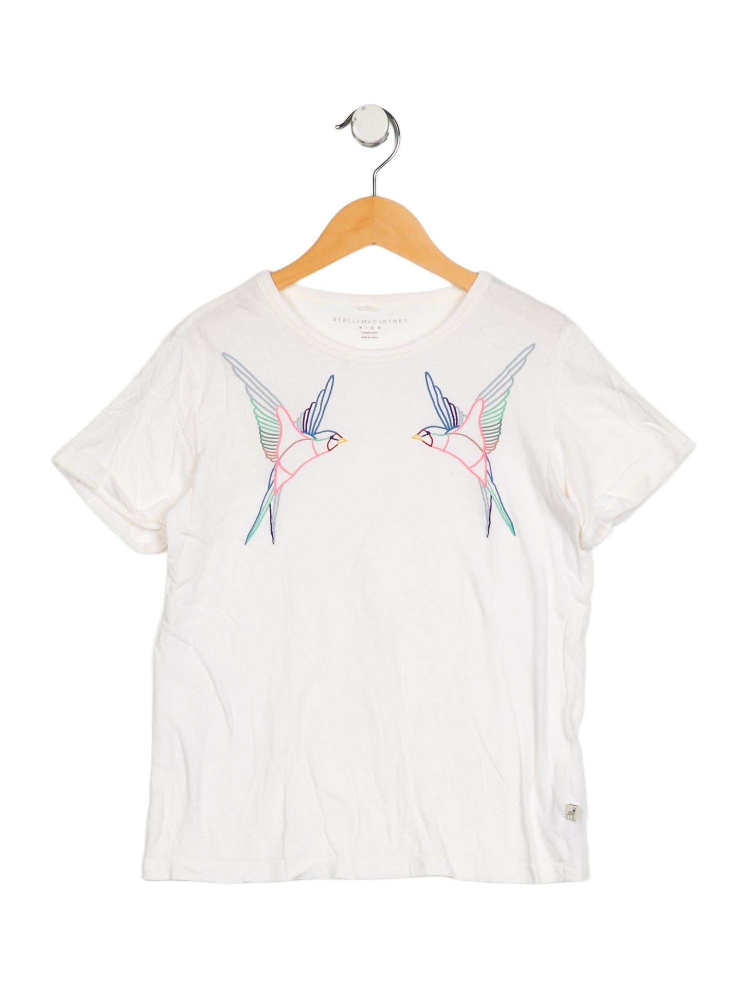 Stella McCartney Girls' Graphic Short Sleeve Top