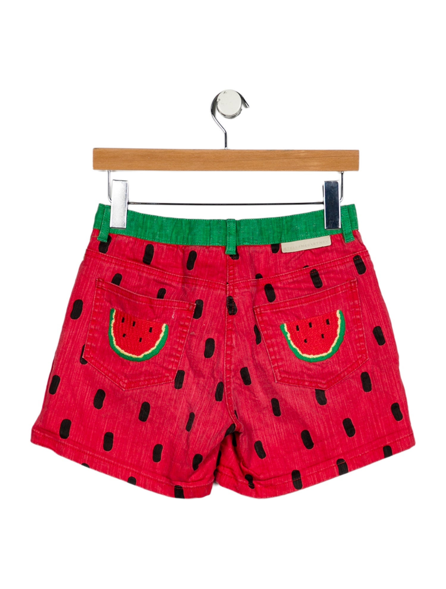 Stella McCartney Girls' Denim Print Shorts