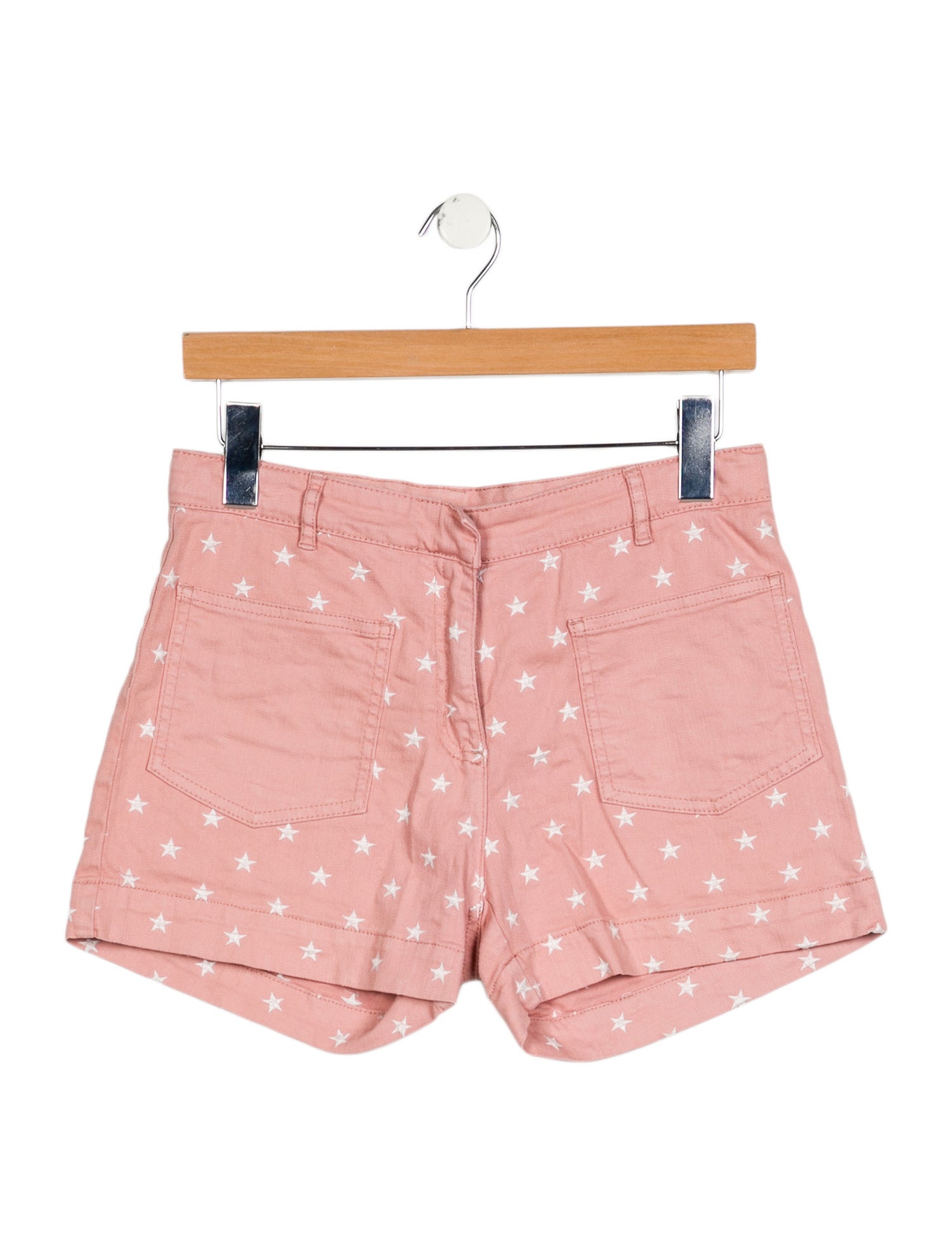 Stella McCartney Girls' Denim Embroidered Shorts