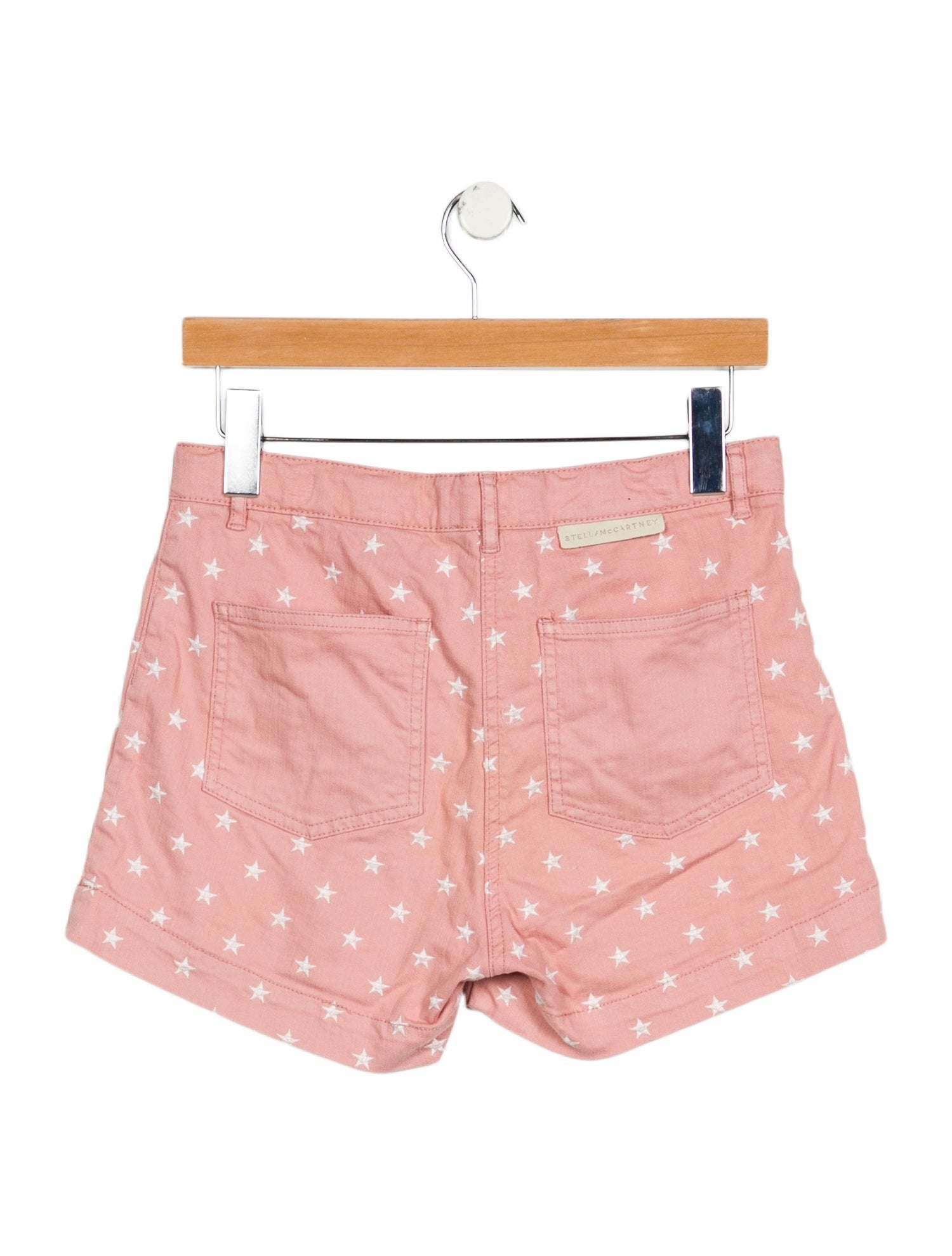 Stella McCartney Girls' Denim Embroidered Shorts