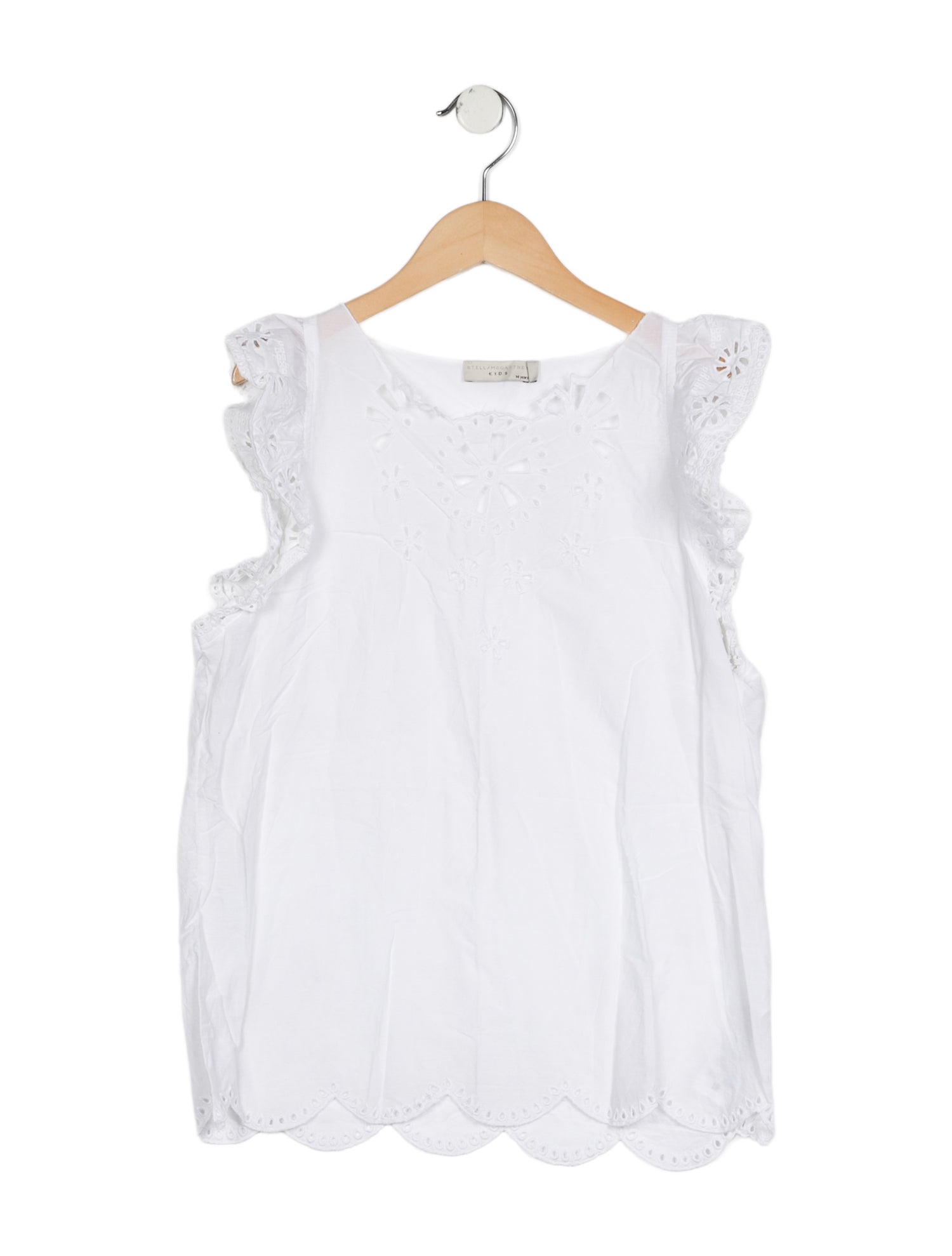 Stella McCartney Girls' Embroidered Sleeveless Top