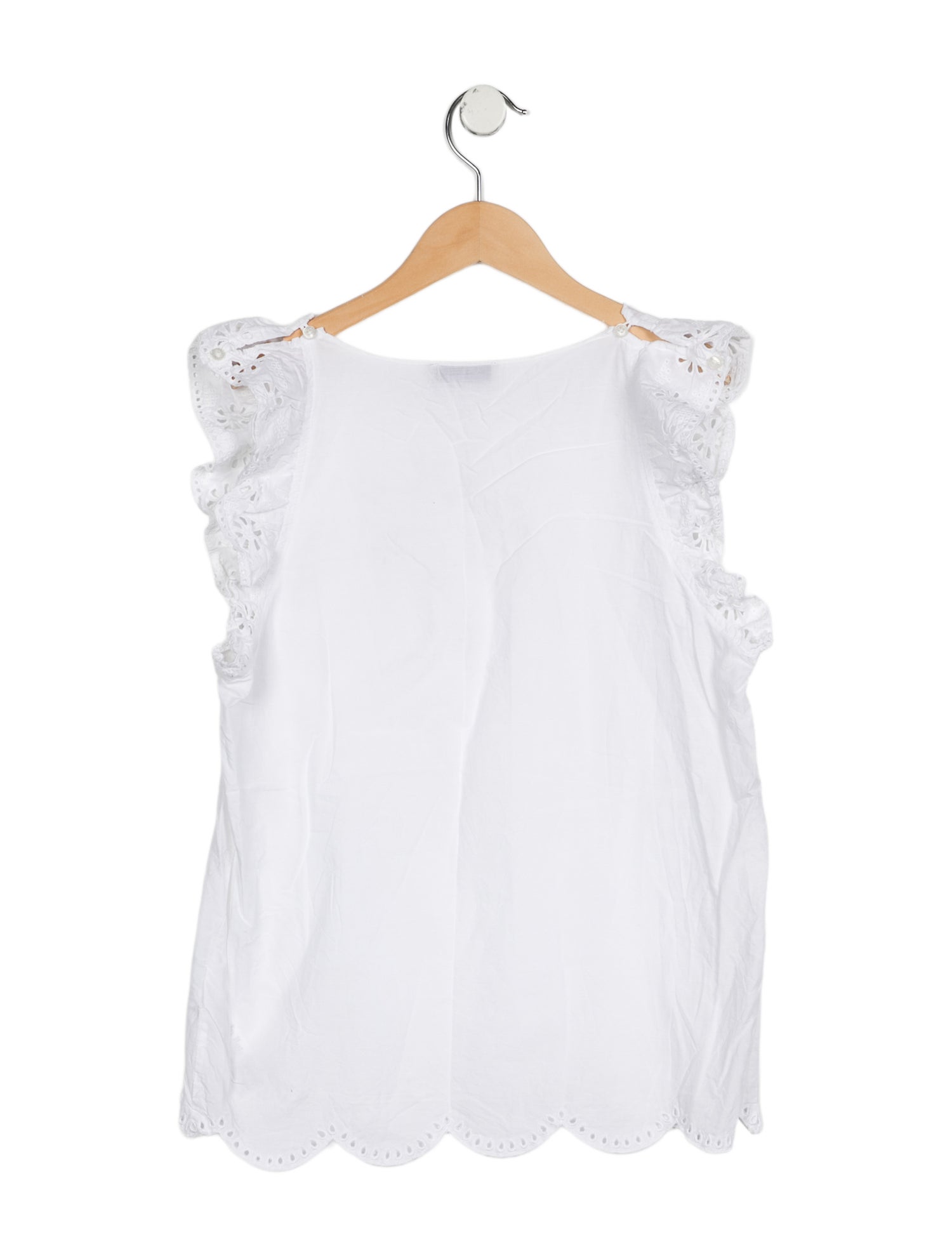 Stella McCartney Girls' Embroidered Sleeveless Top