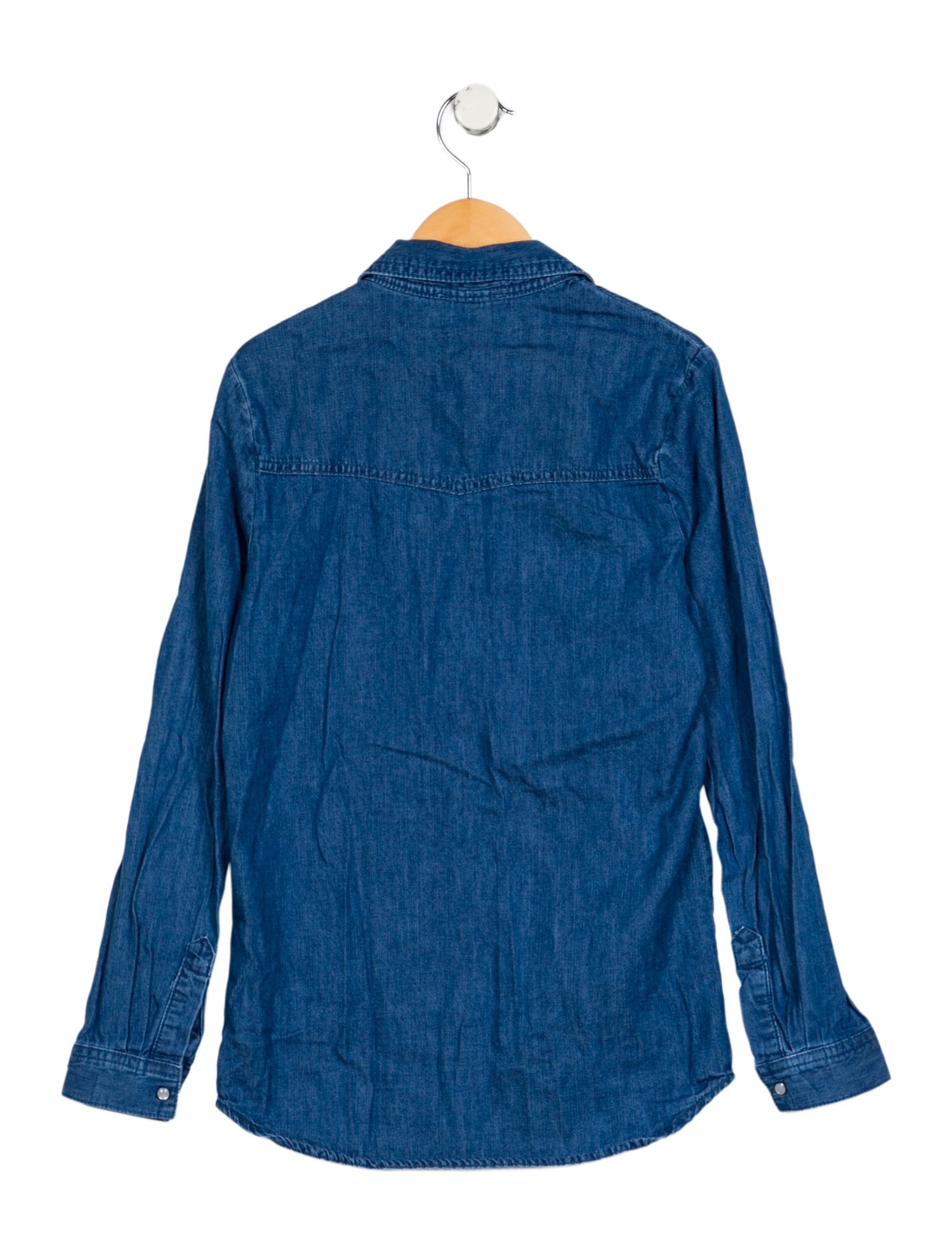 Stella McCartney Girls' Denim Embroidered Dress