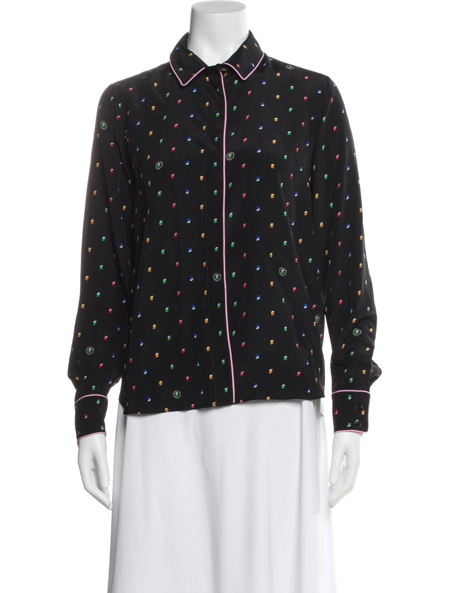 Stella McCartney Silk Printed Pajamas