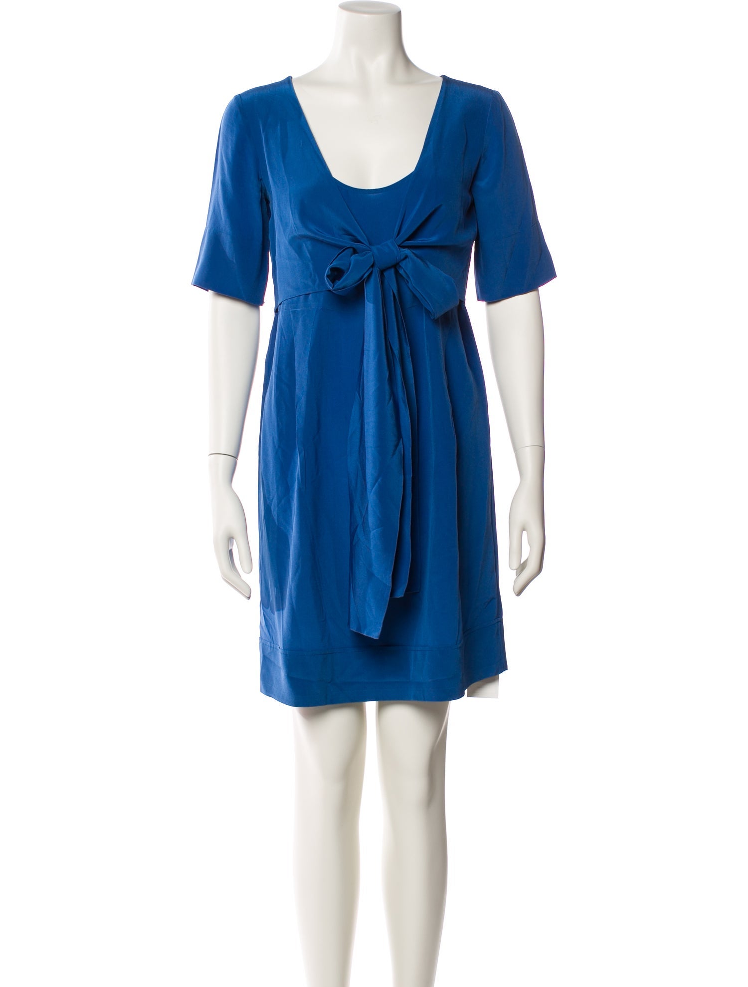 bright blue short prom dress A Line/Princess V Neck Homecoming Dress,Backless Short/Mini Prom Dress