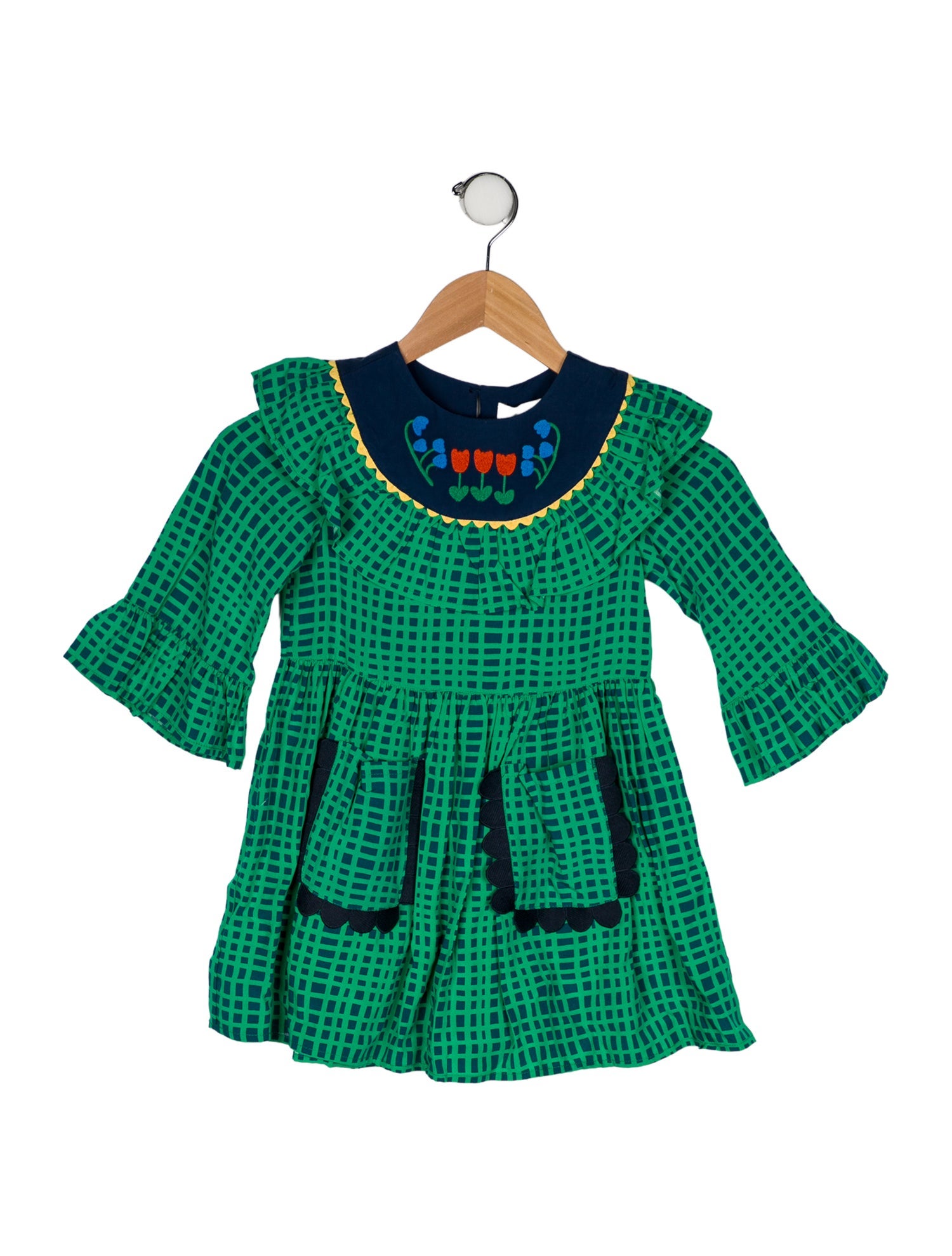 Stella McCartney Toddler Girls' Pattern Printed Long Sleeve Dress