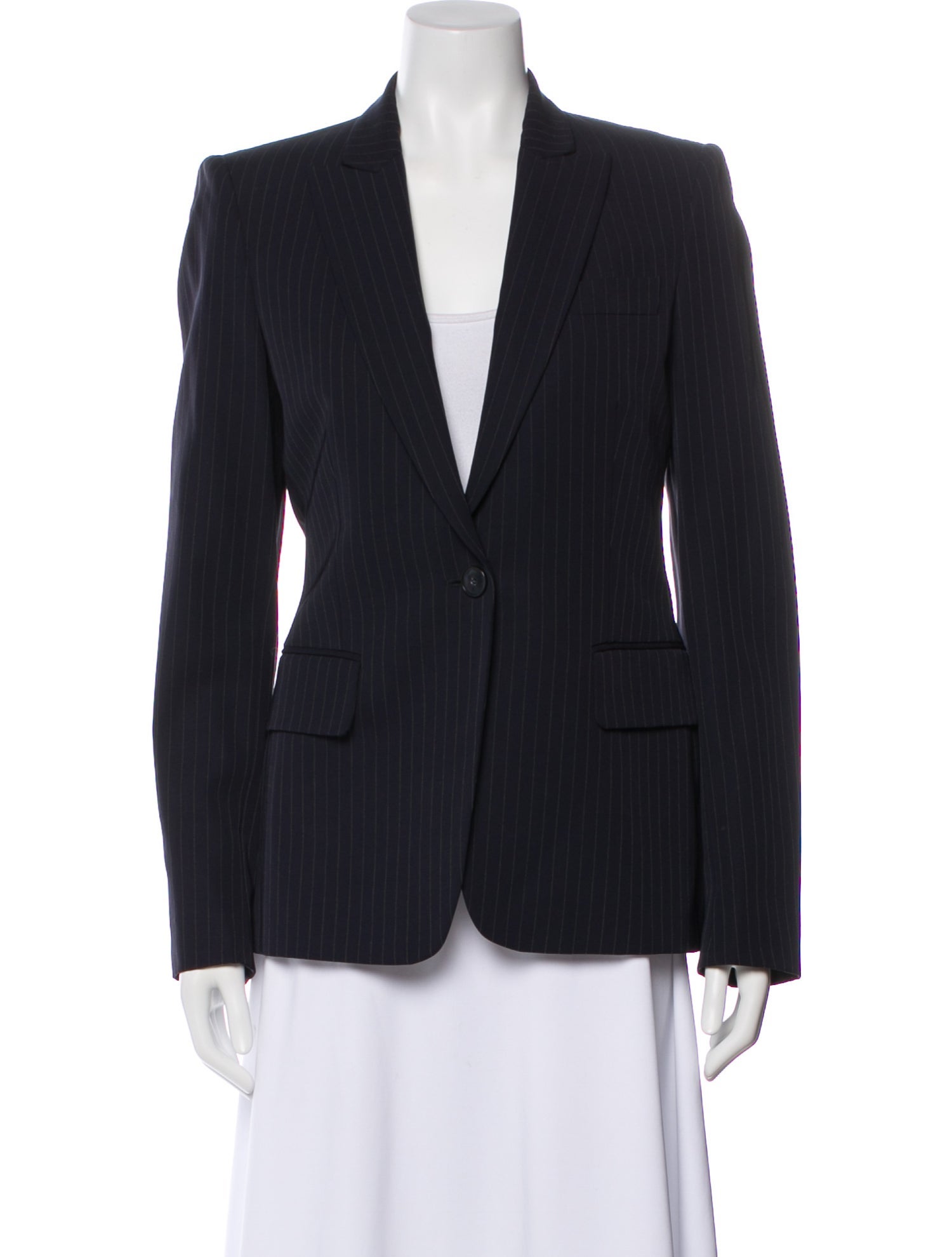 Stella McCartney Wool Striped Blazer