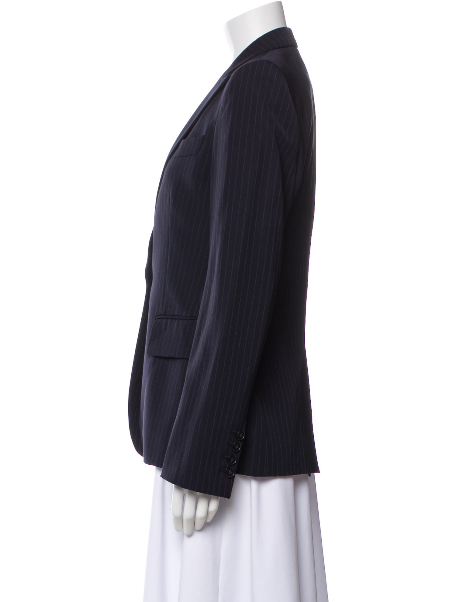 Stella McCartney Wool Striped Blazer