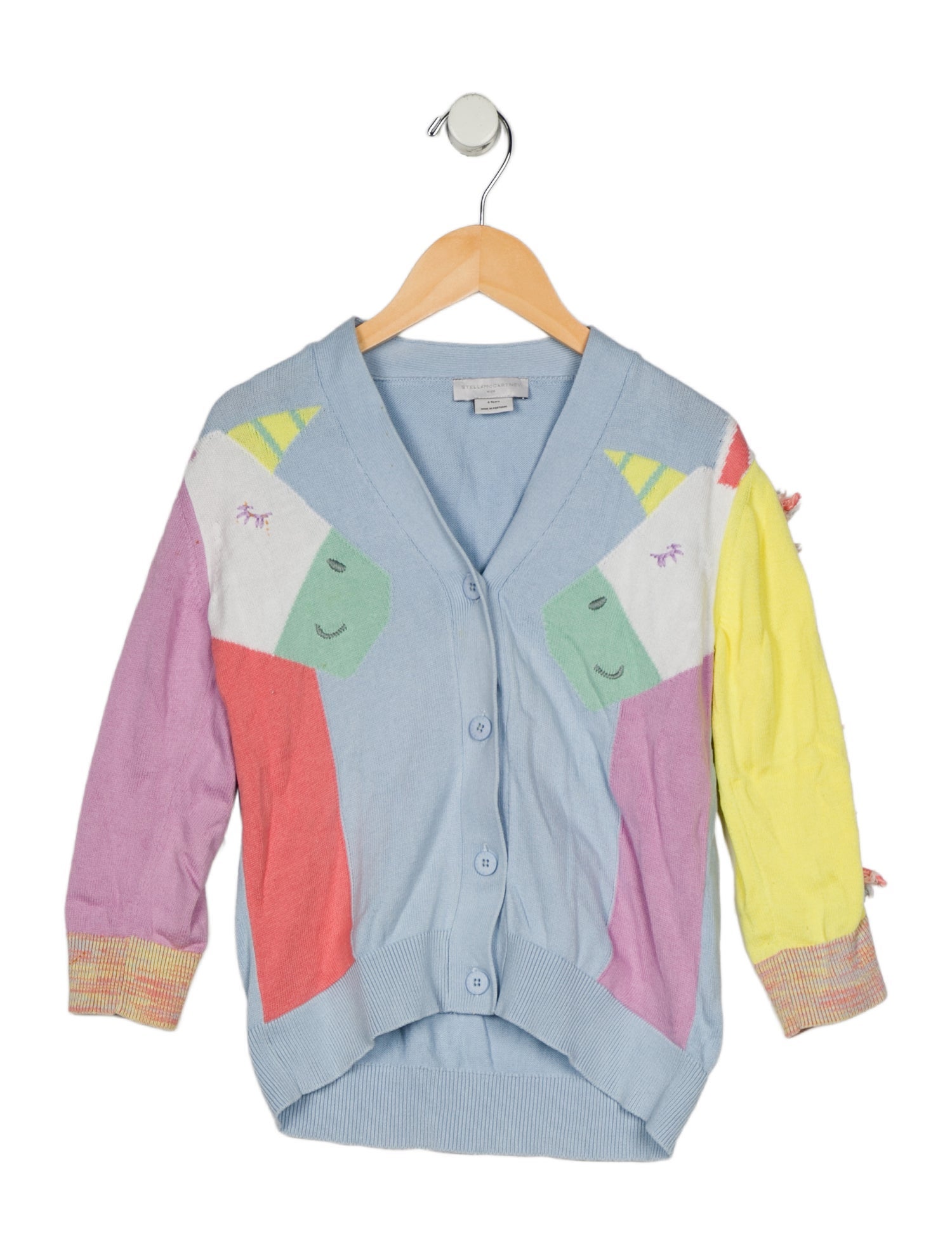 Stella McCartney Girls Cotton Cardigan