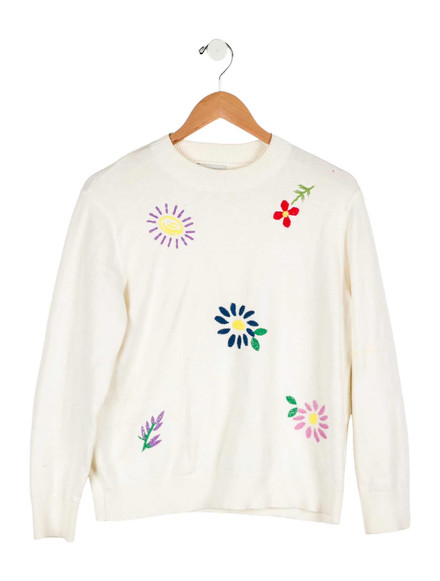 Stella McCartney Girls' Floral Print Sweater