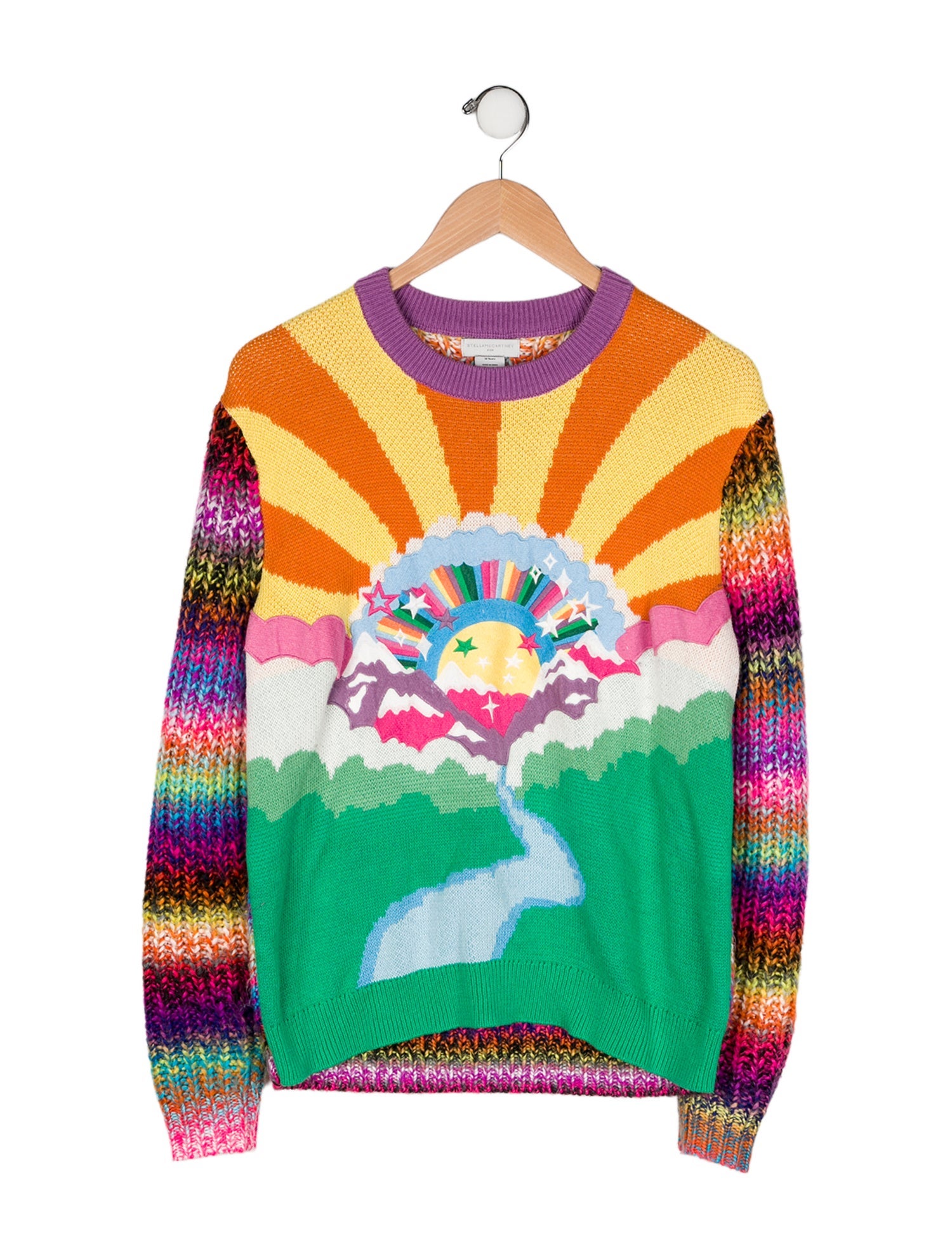 Stella McCartney Embroidered Crewneck Sweater