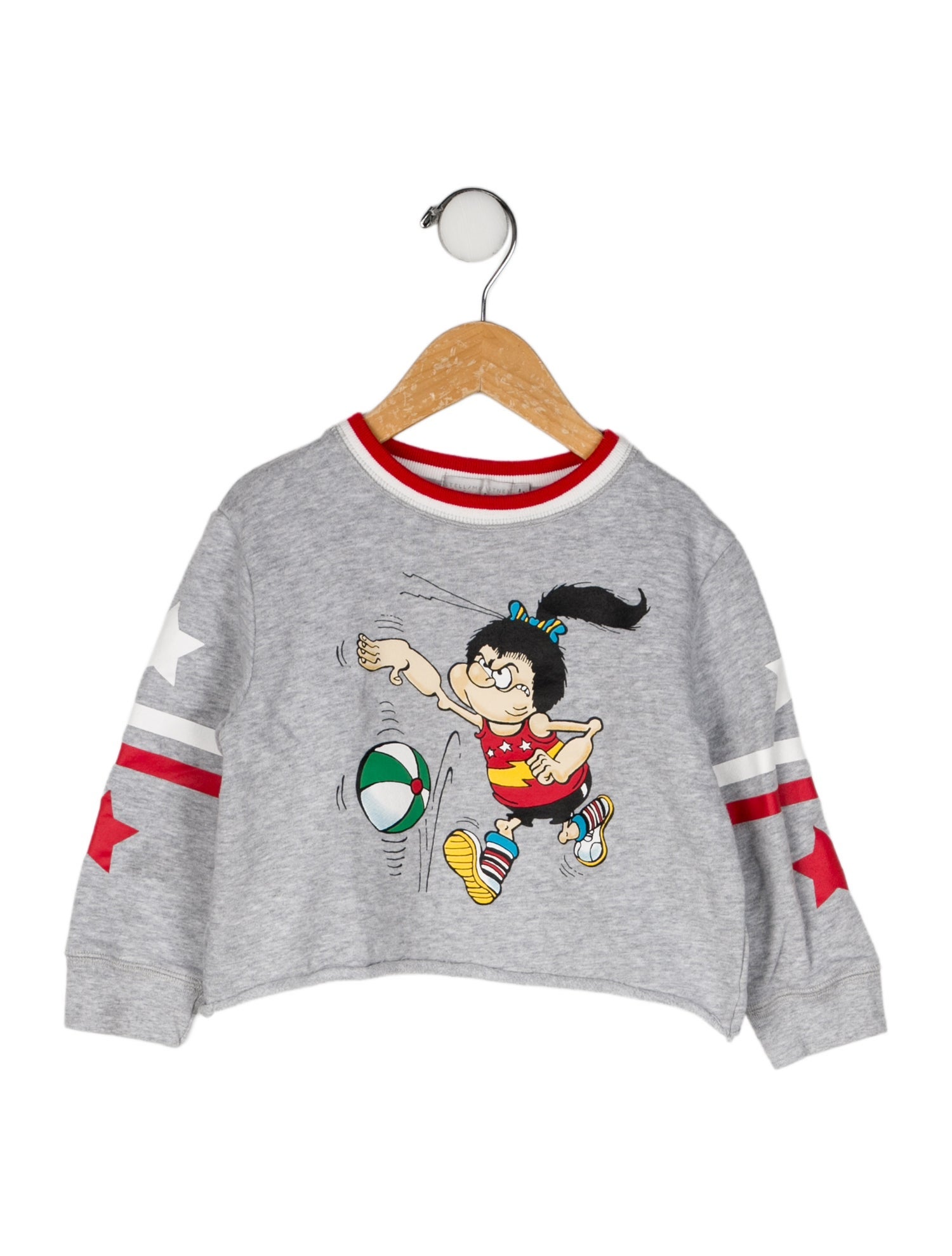 Stella McCartney Toddler Boys' Graphic Printed Long Sleeve Sweatshirt