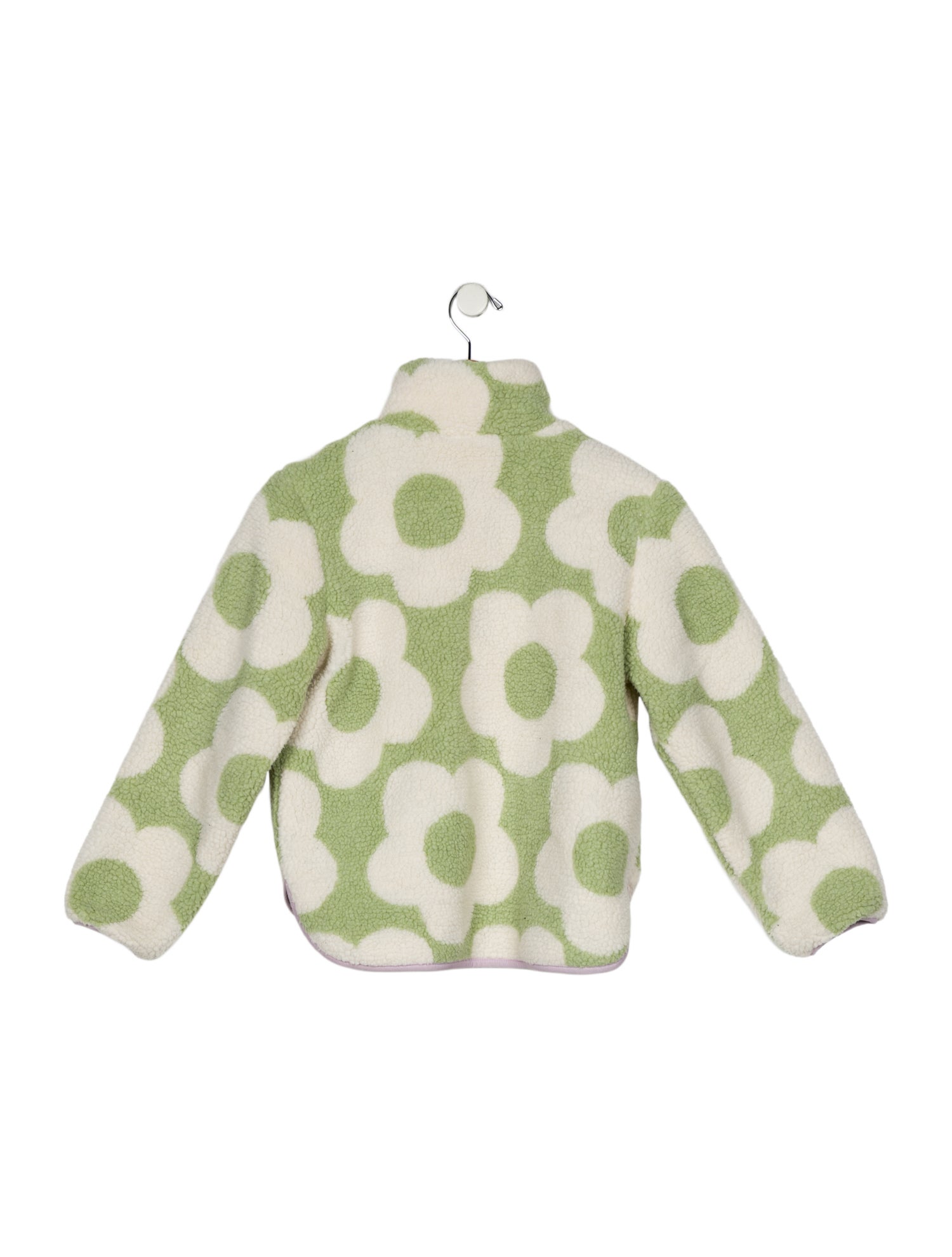 Stella McCartney Green and neutral patterned casual zip up jacket