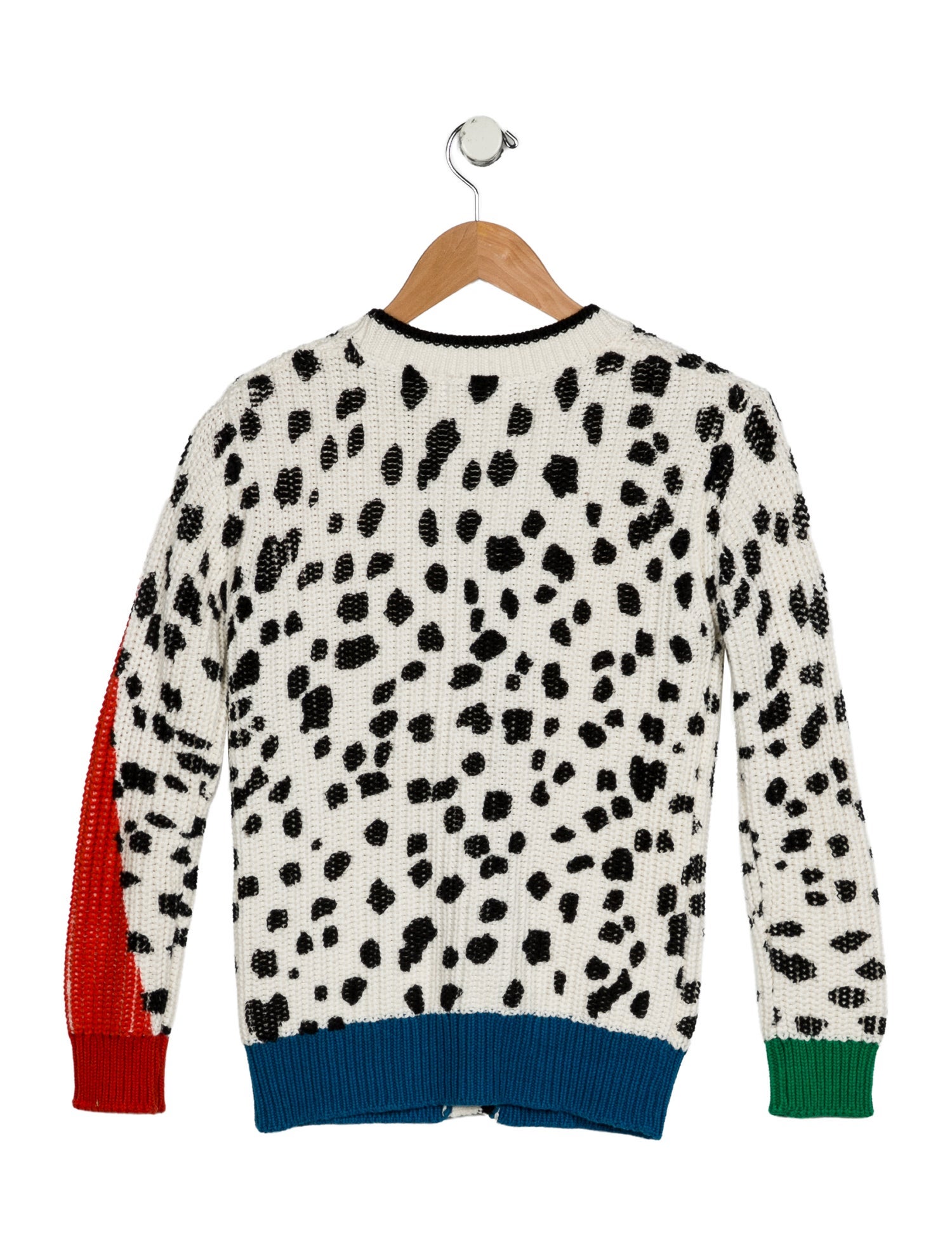 Stella McCartney Girls' Colorblock Patterned Cardigan