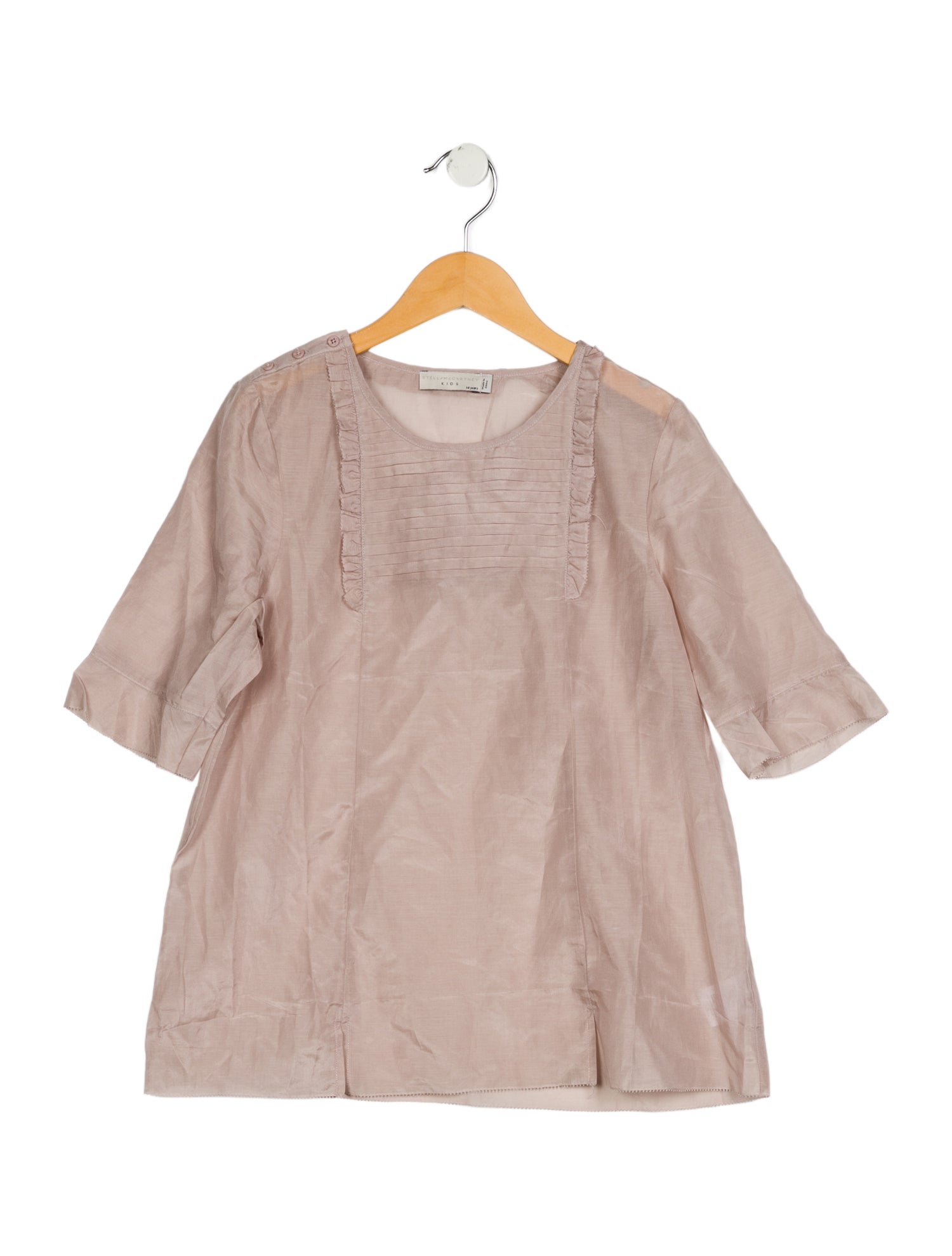 Stella McCartney kids' girls silk top
