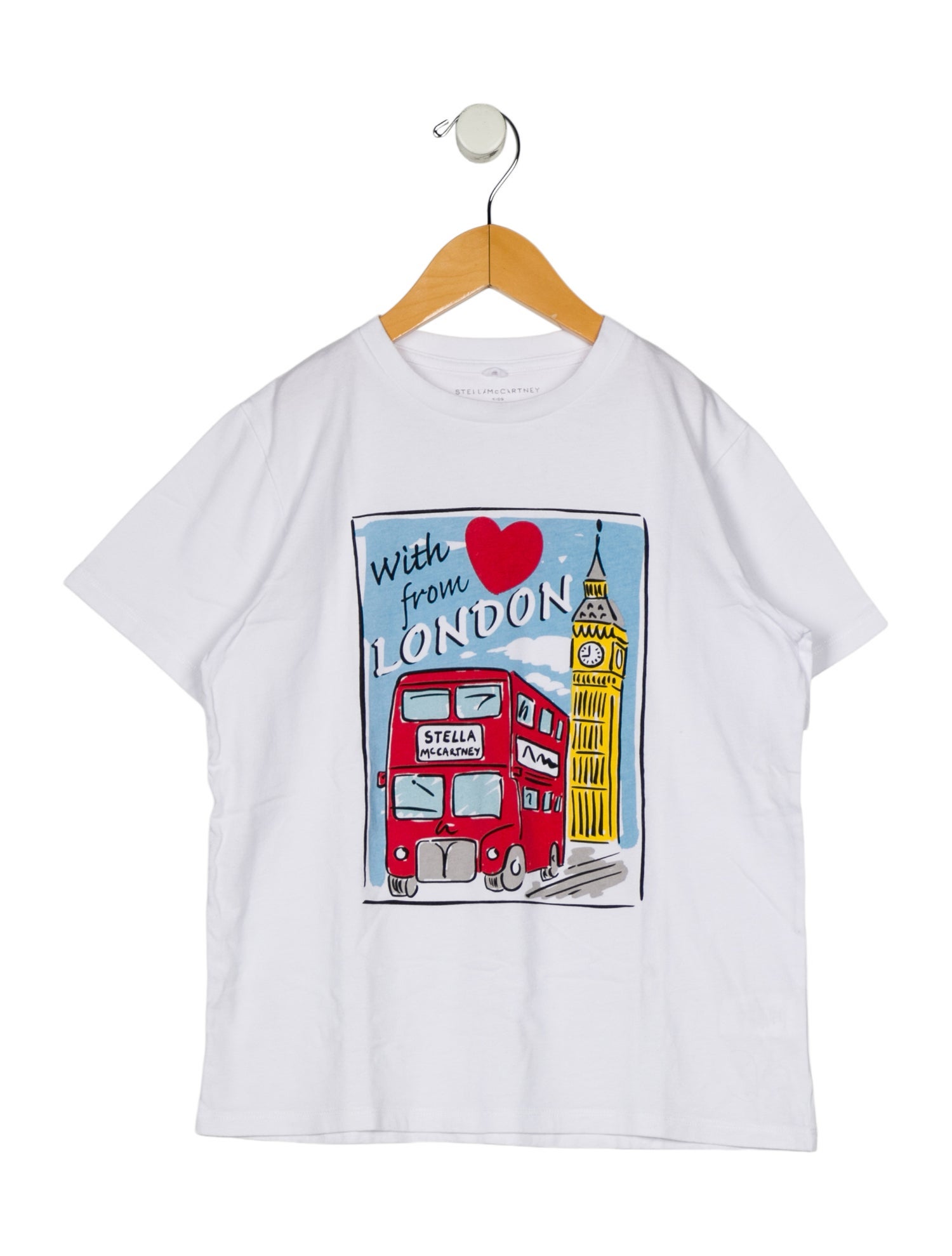 Stella McCartney Girls' Graphic Short Sleeve Top