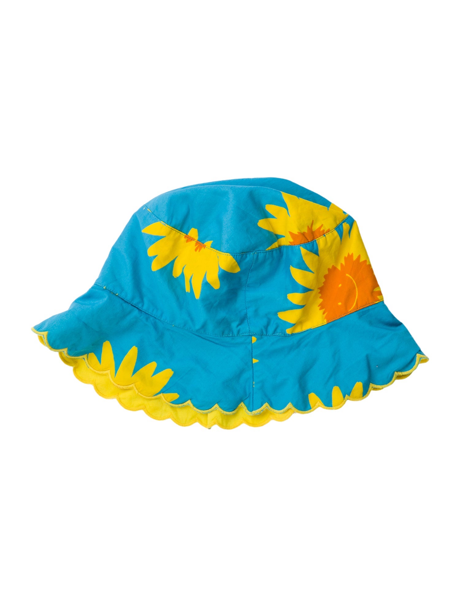 Stella McCartney kid's girls pattern print summer hat