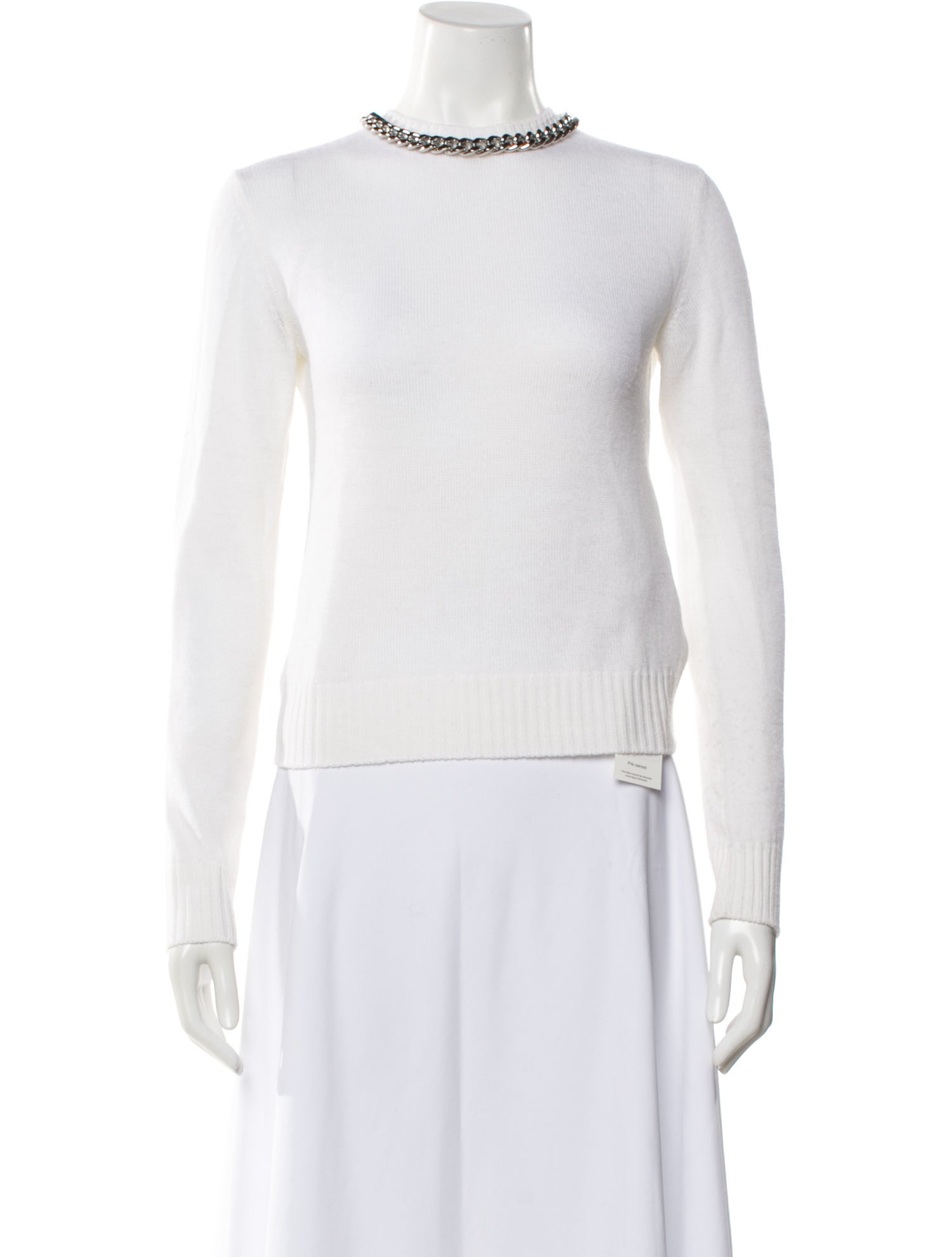 Stella McCartney Virgin Wool Mock Neck Sweater