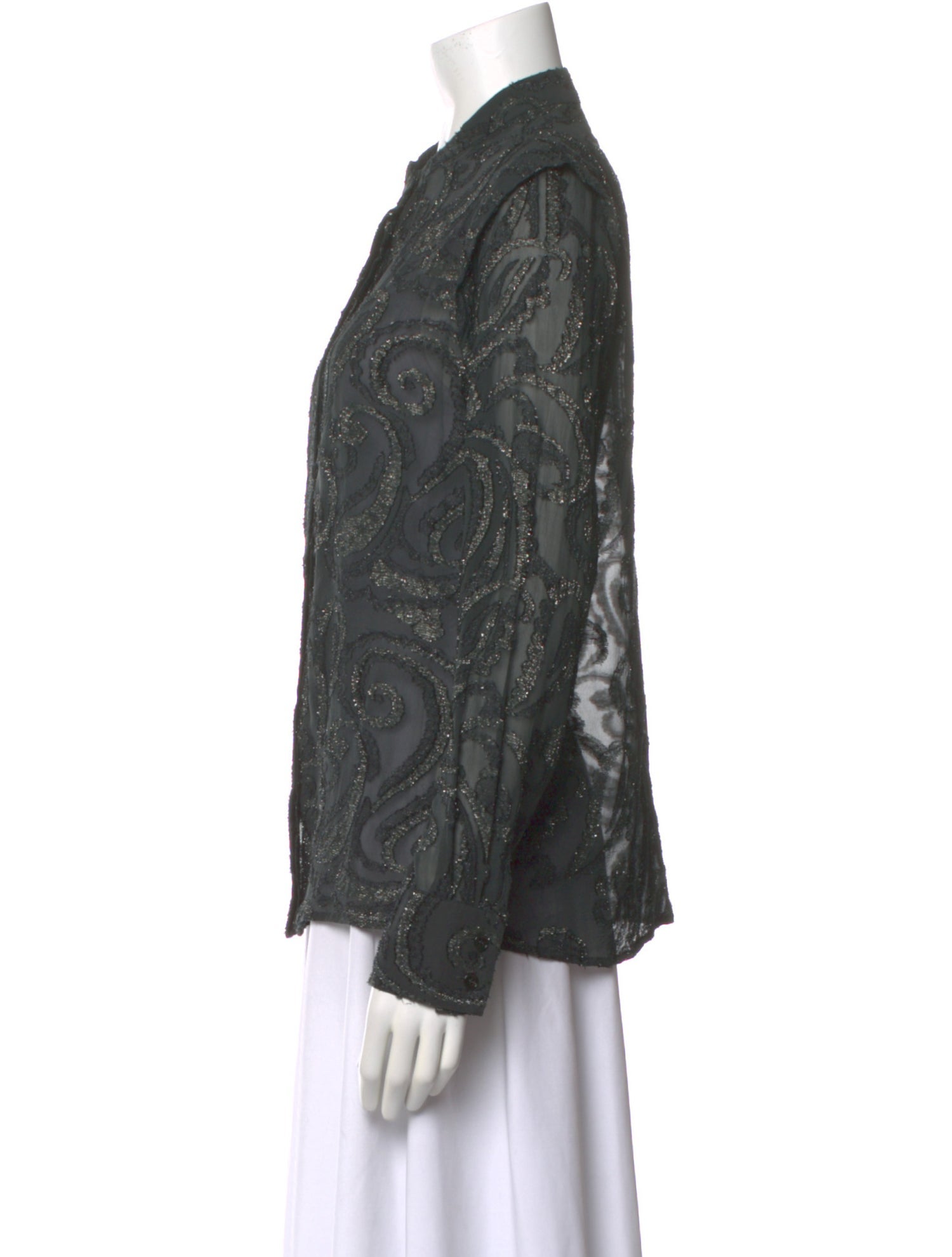 Stella McCartney Silk Paisley Print Blouse