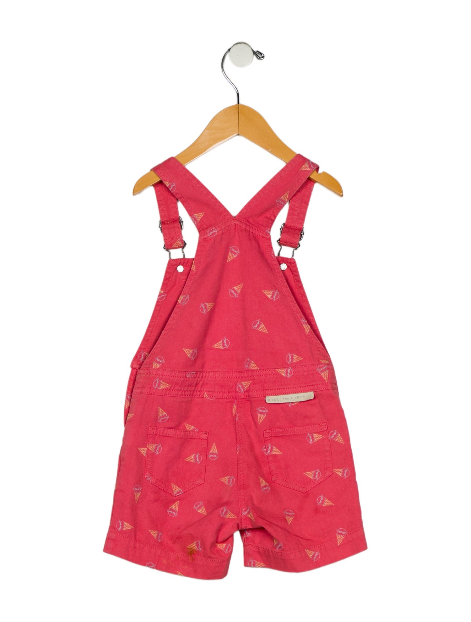 Stella McCartney Toddler Girls' Embroidered Overalls