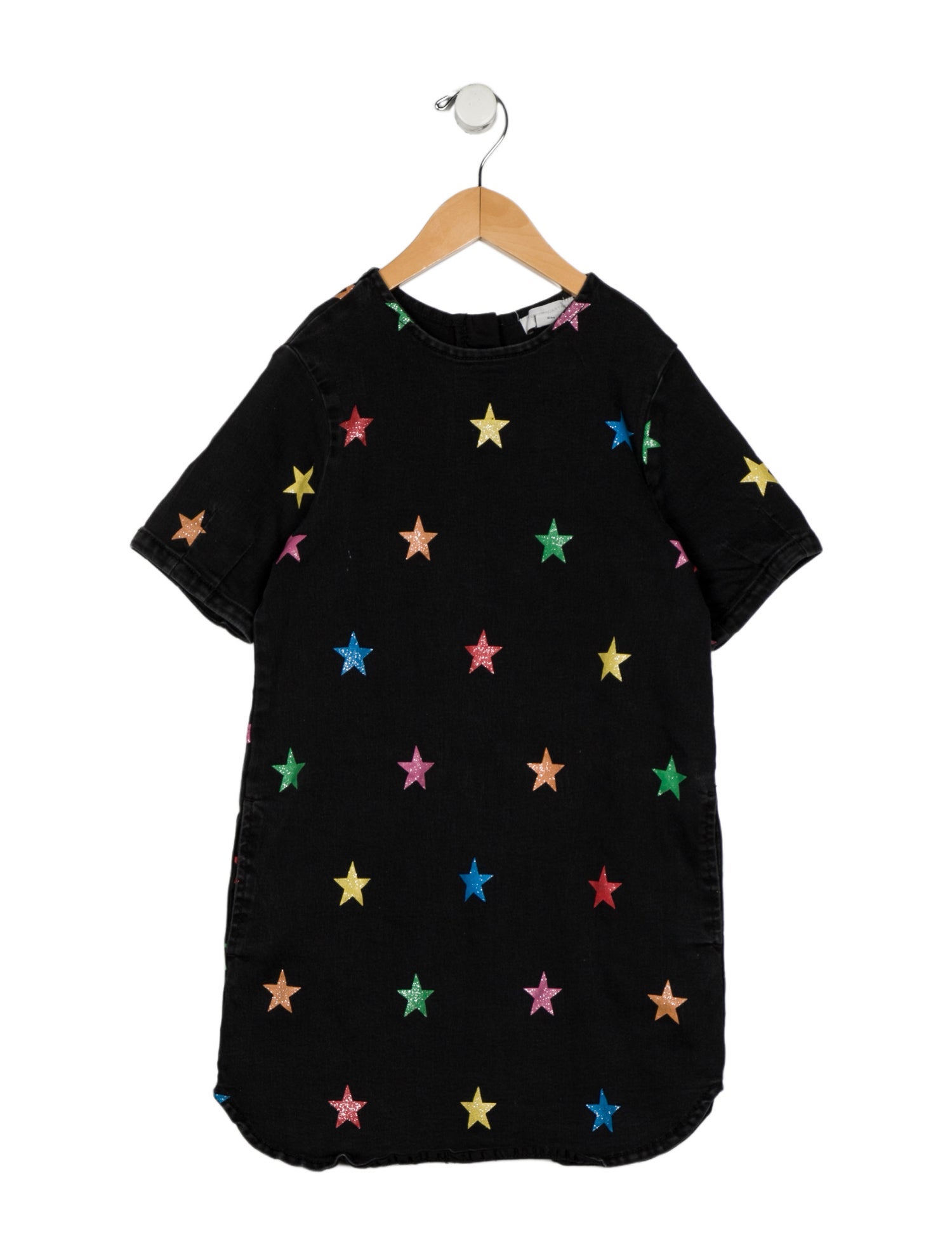 Stella McCartney Girls' Denim Patterned Dress